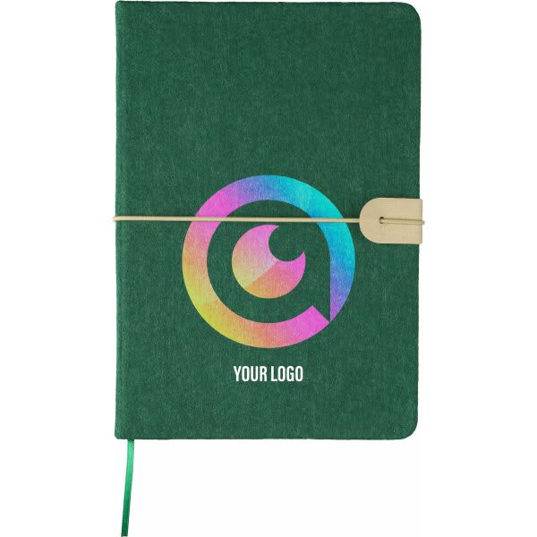 Recycled felt notebook (A5) Dario