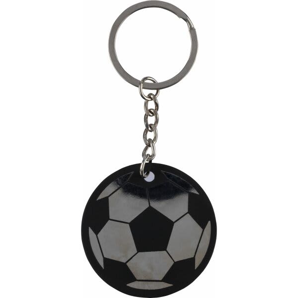 Recycled stainless steel rectangular keychain Jax