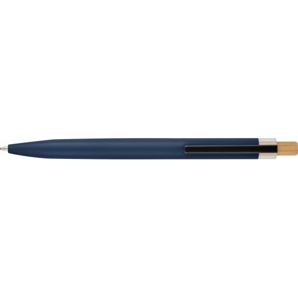 Recycled aluminium lacquered push ballpen Maren