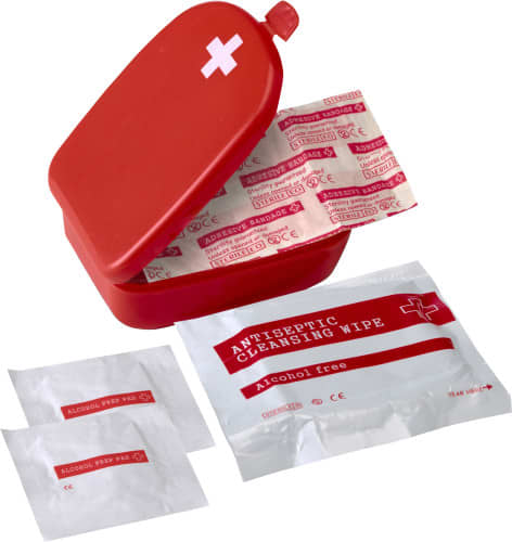 Plastic first aid kit - 1387 Image 