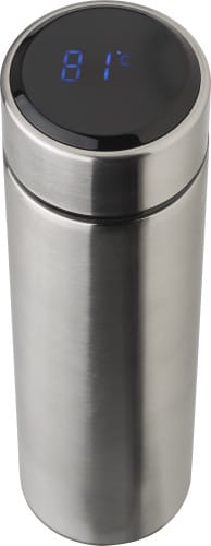 Stainless steel thermos bottle (450 ml) with LED display