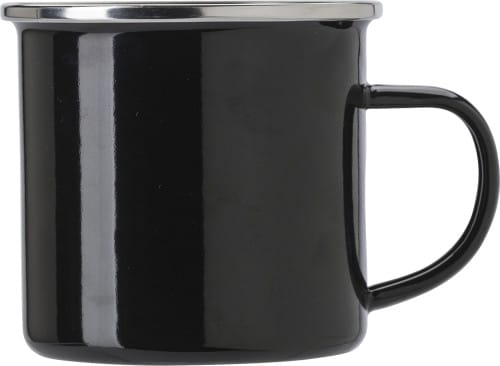 Enamel drinking mug (350 ml) - 709888 Image 