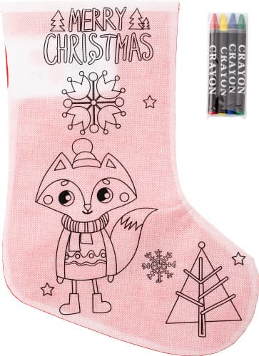 Nonwoven (80gr/m²) Christmas stocking - 8292 Image 