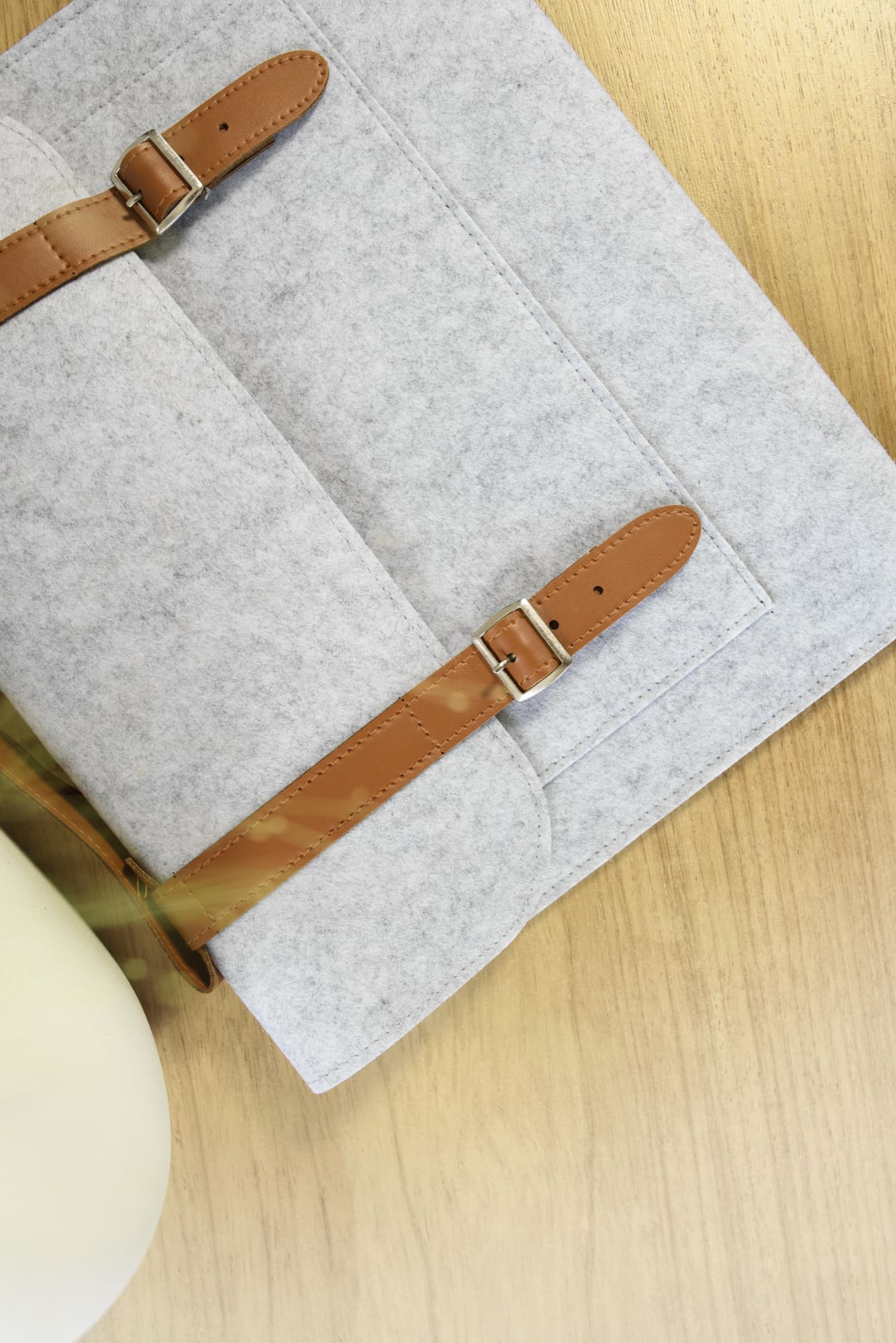 RPET felt document bag Amelia