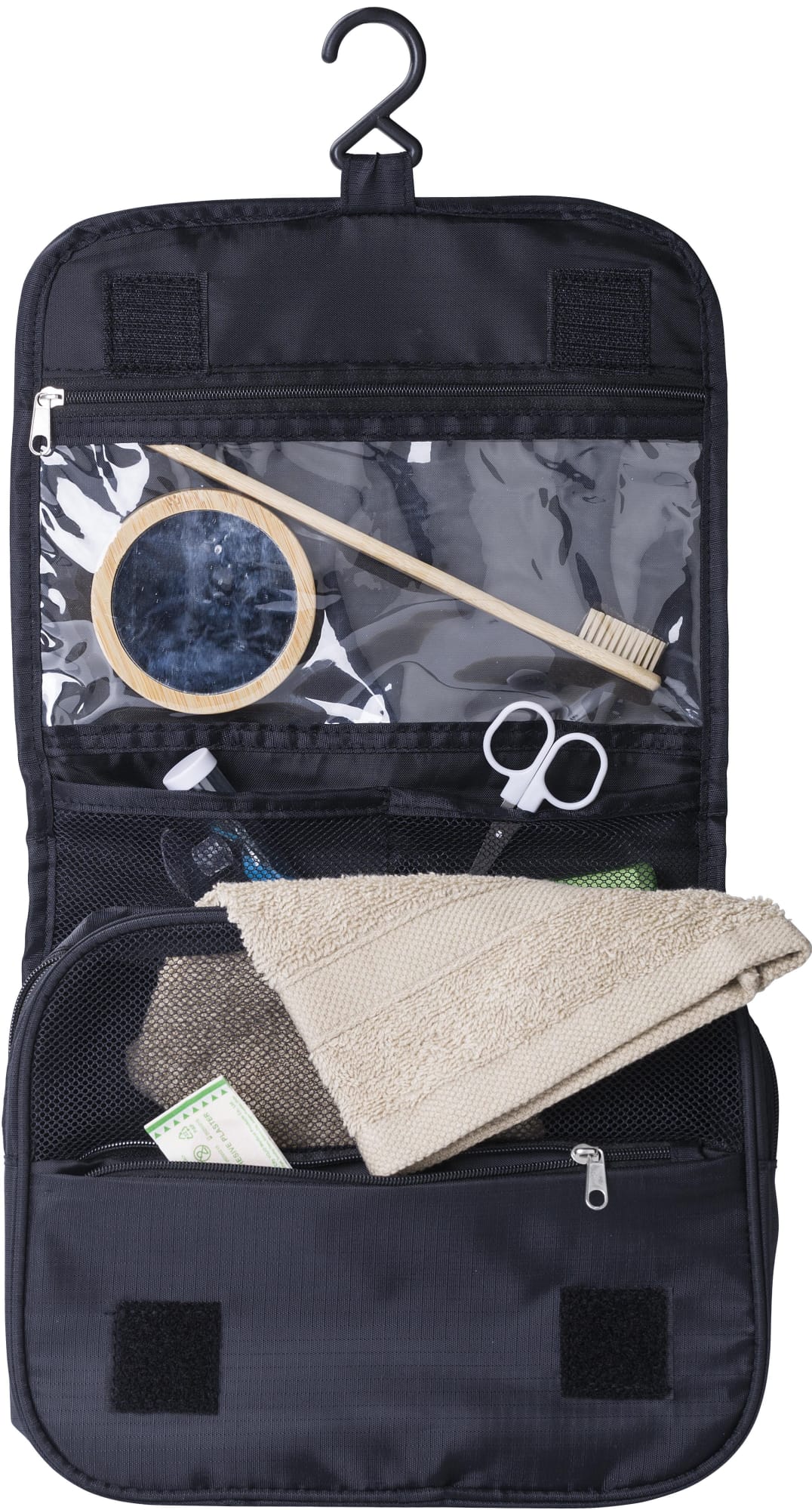 Polyester (210D) travel toiletry bag Merrick