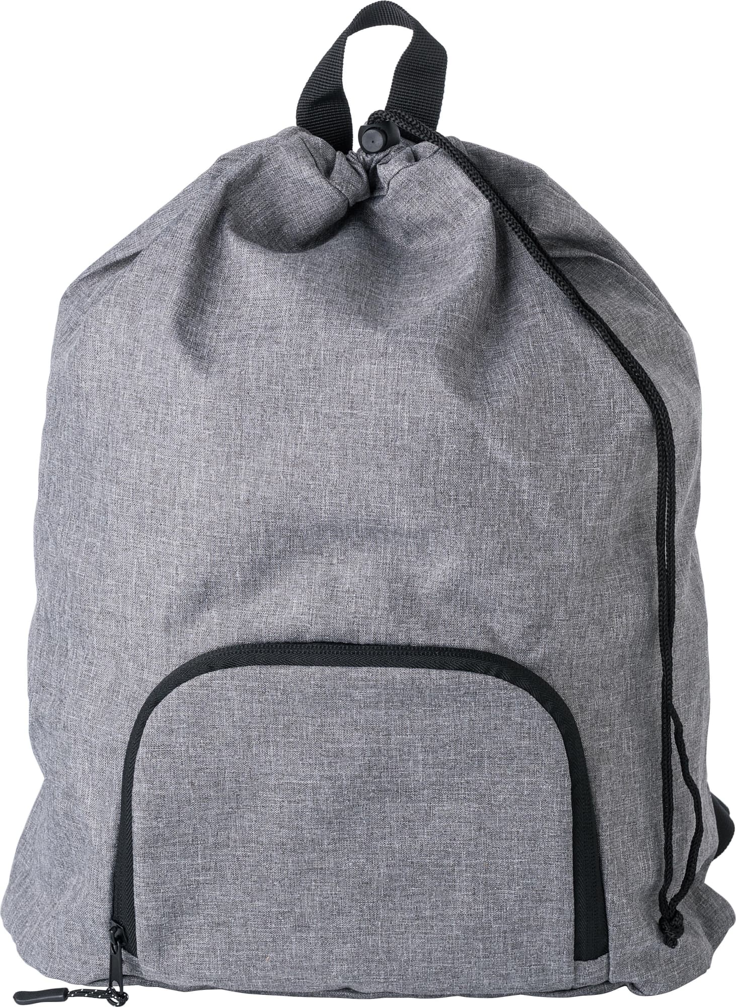 300D Two Tone foldable drawstring backpack Camilla