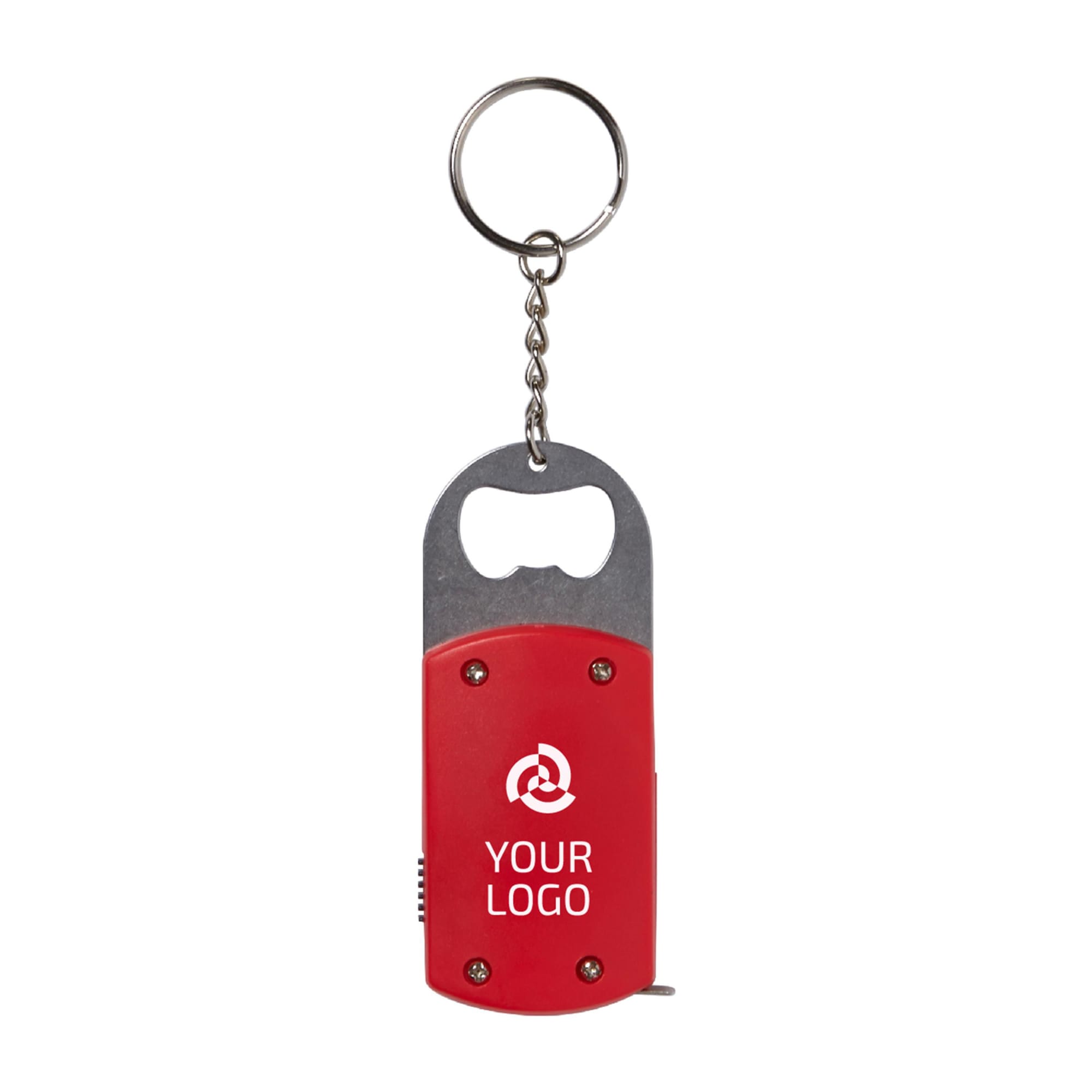 ABS key holder with bottle opener