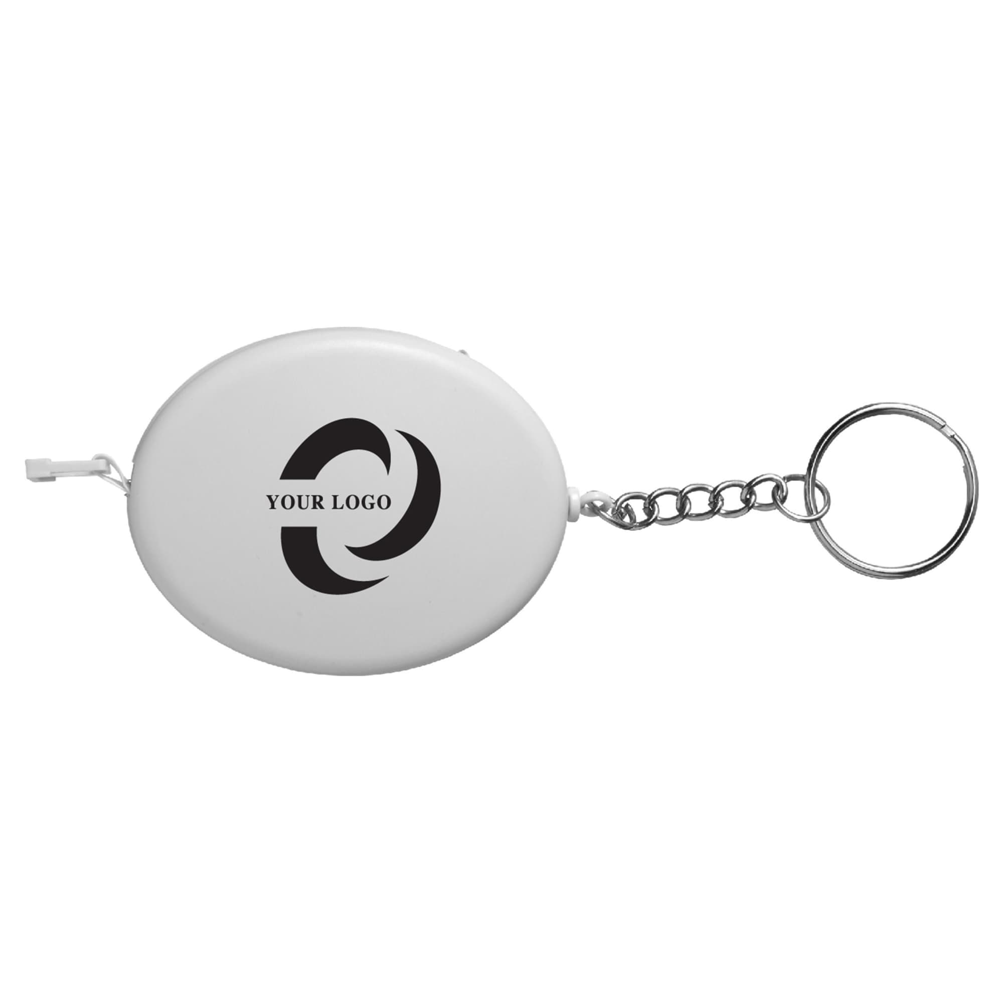 ABS key holder tape measure