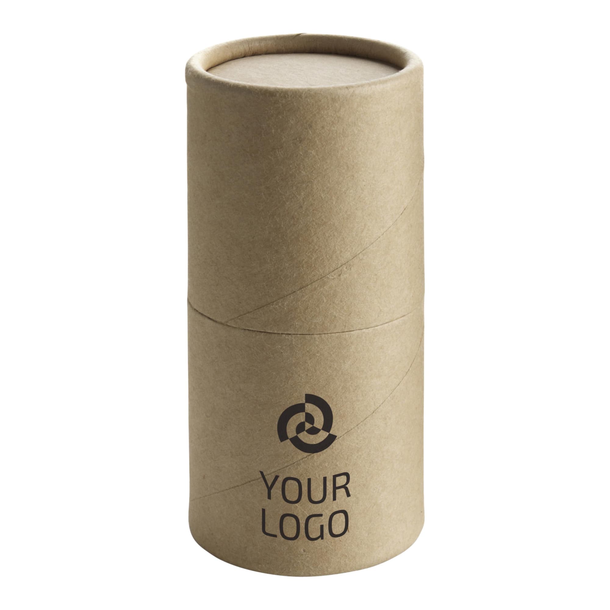 Cardboard tube with pencils