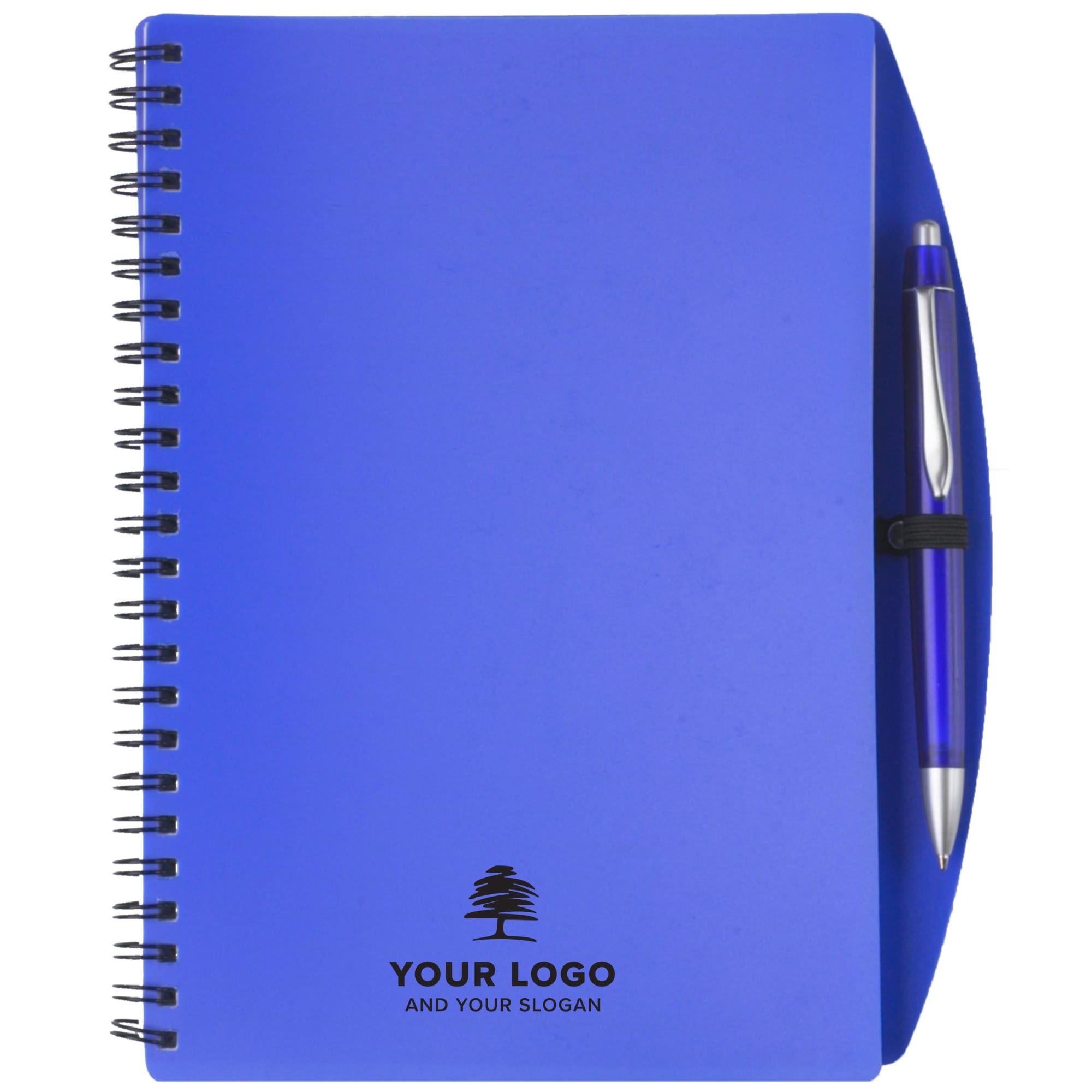 PP notebook with ballpen