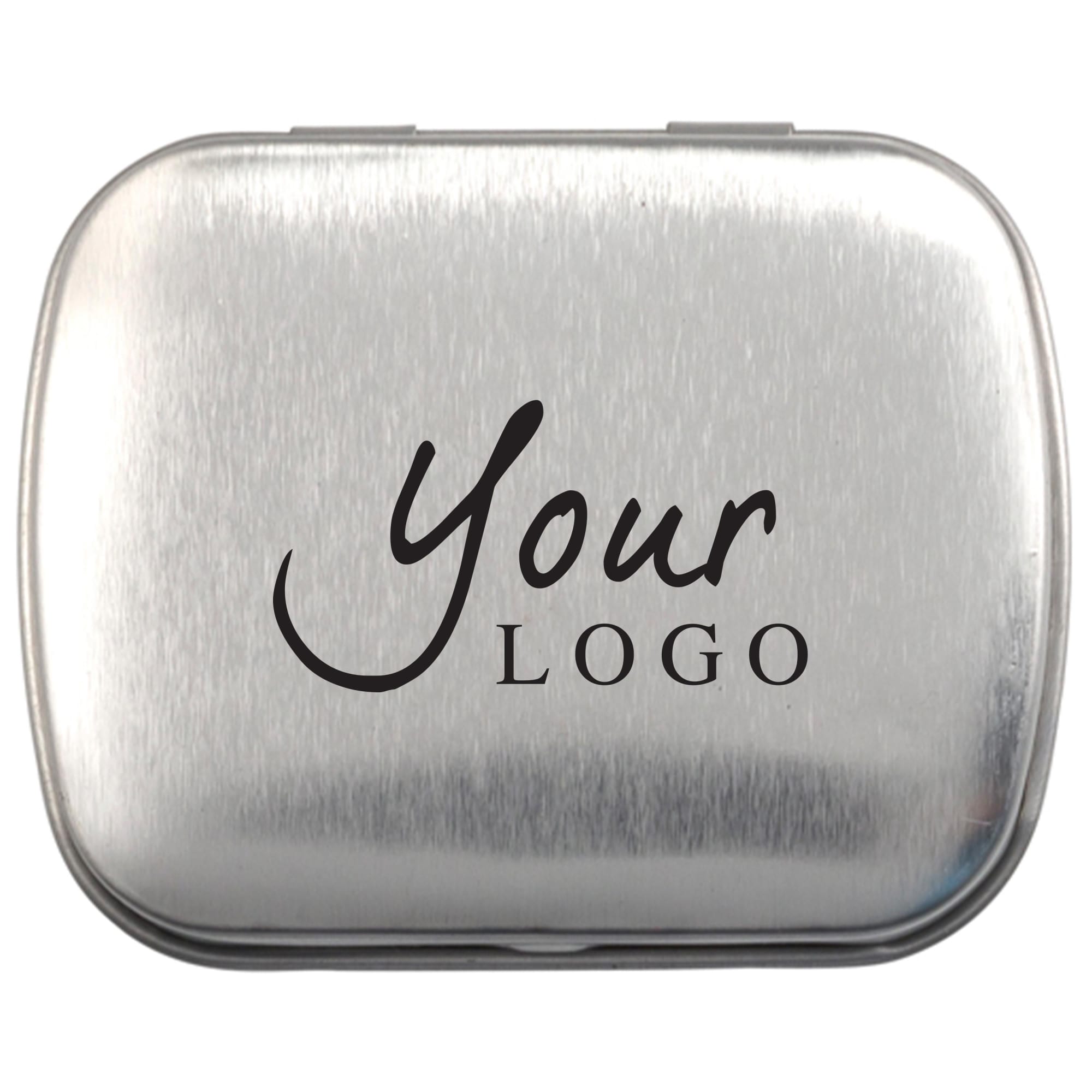 Tin case with mints