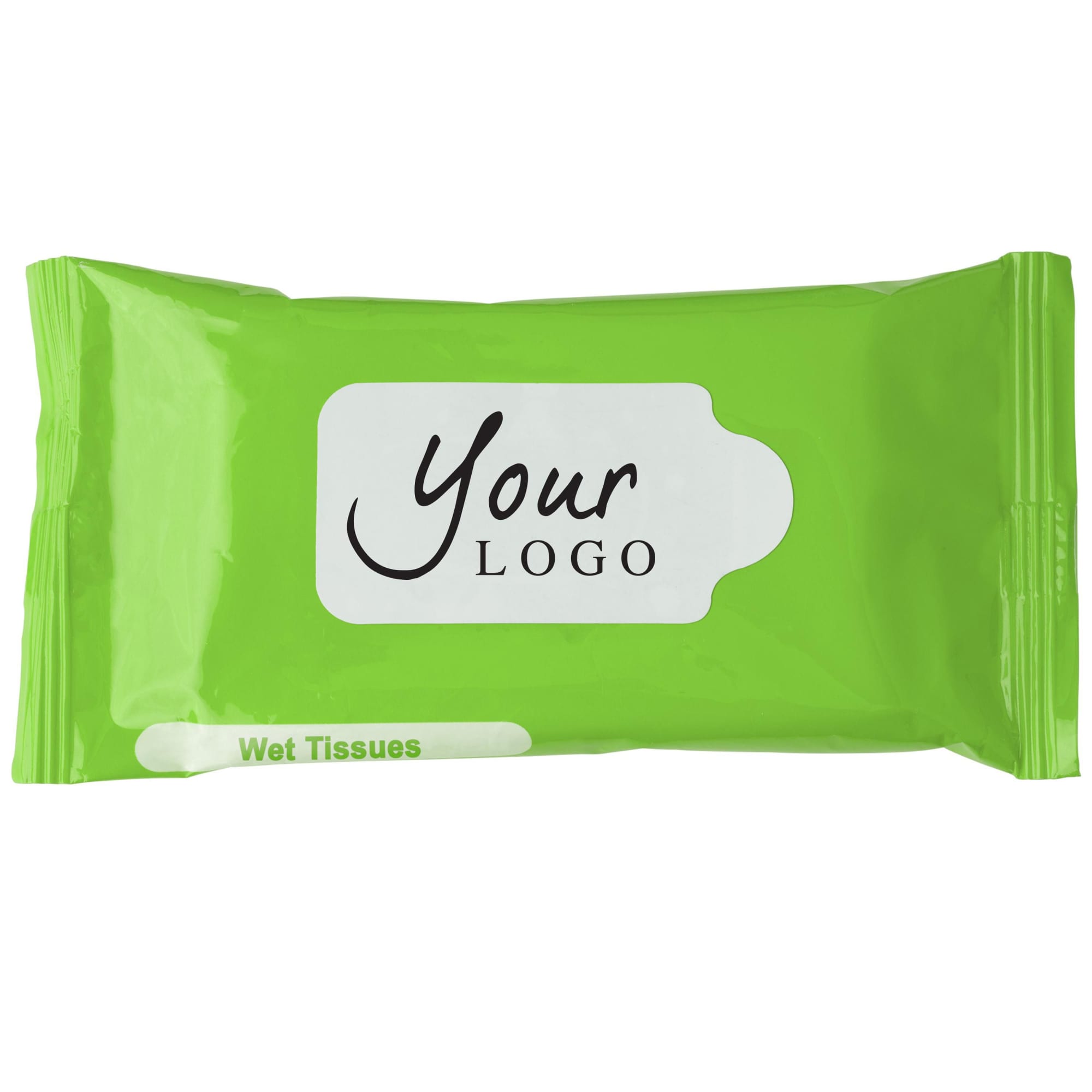 Plastic bag with 10 wet tissues