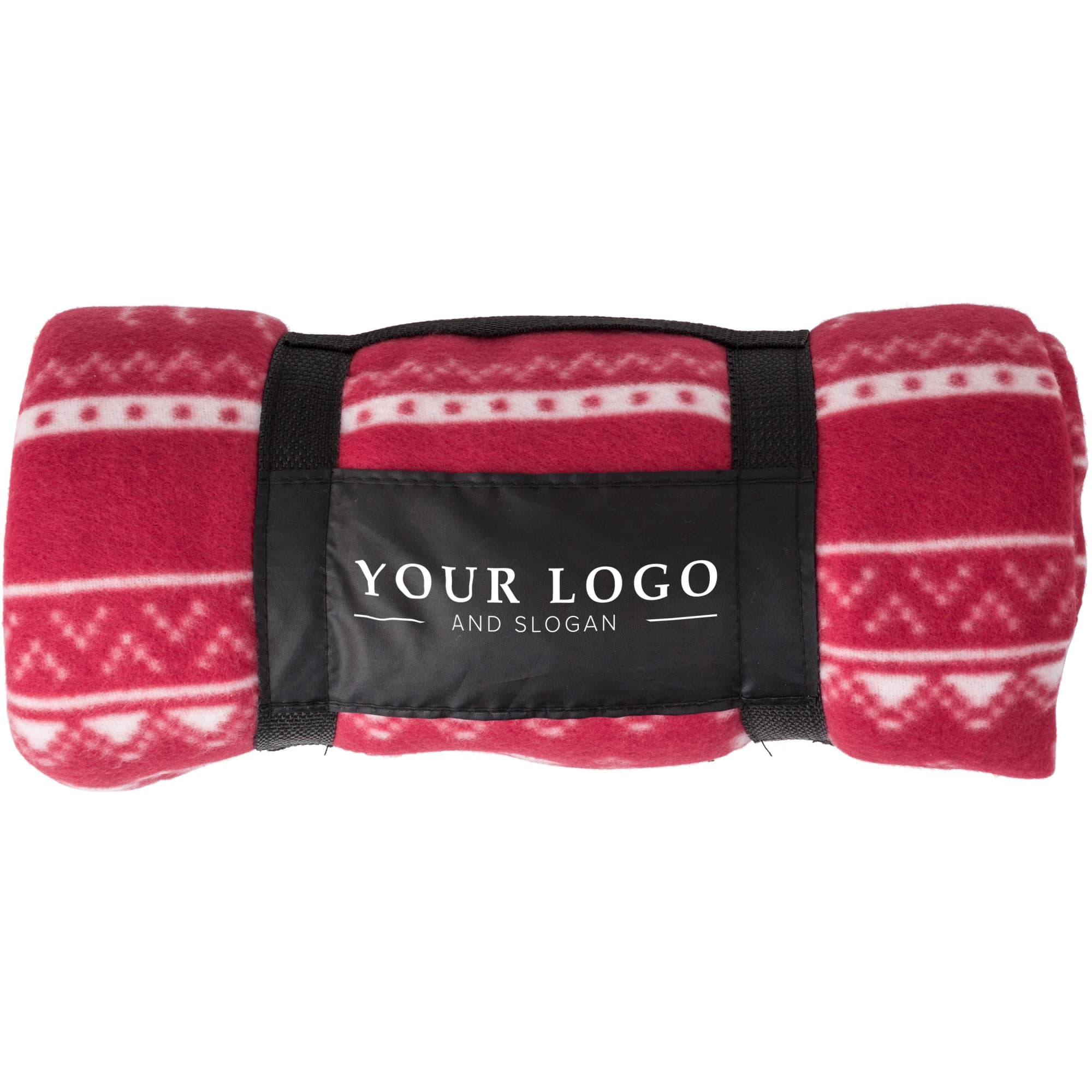 Polar fleece reindeer blanket (180 gr/m2)