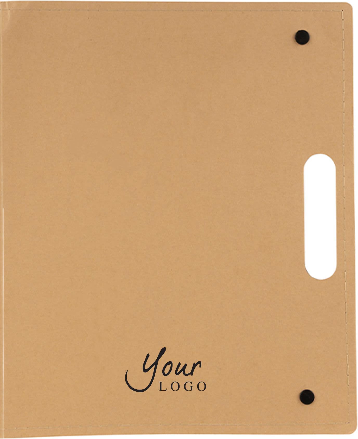 Cardboard writing folder