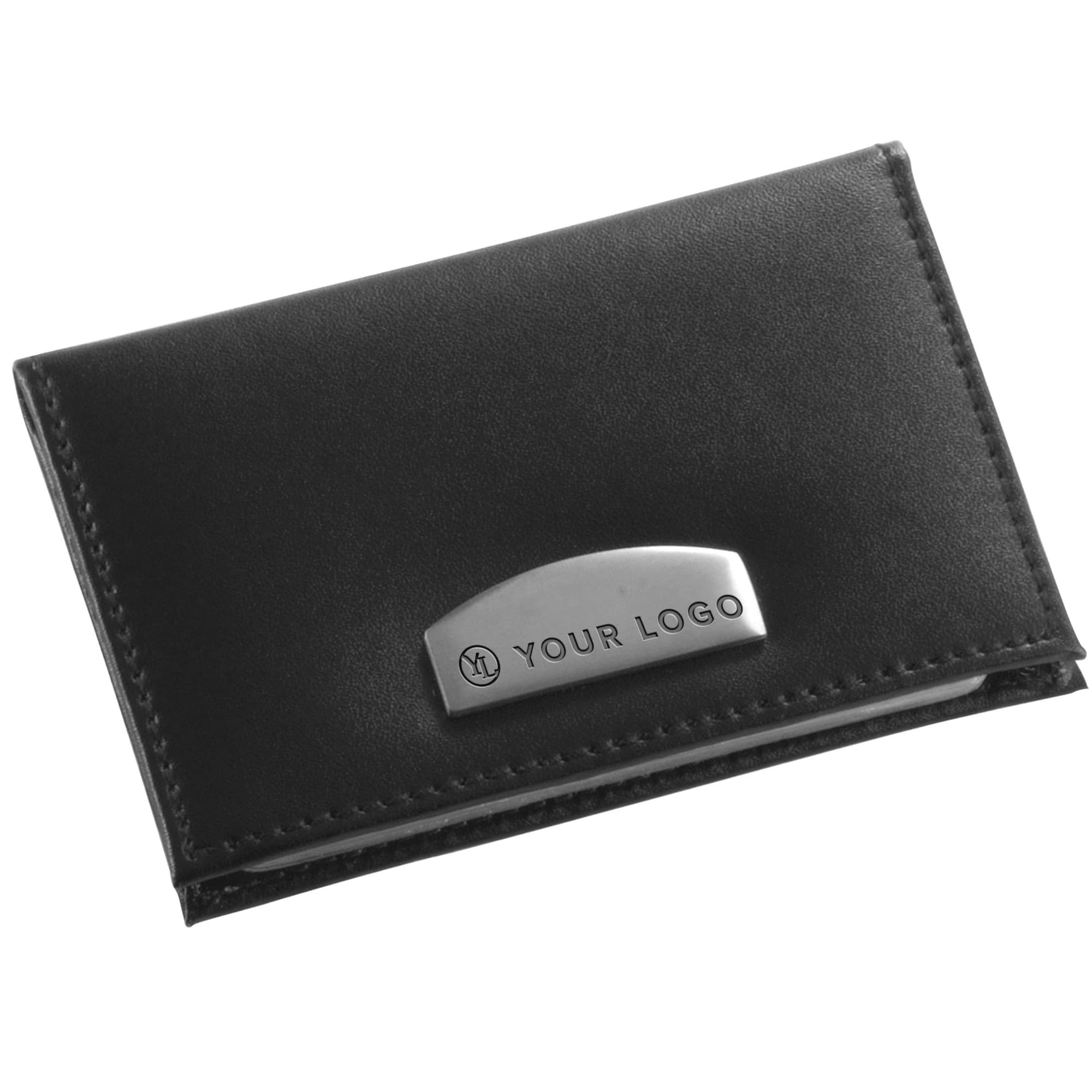 Bonded leather credit card holder