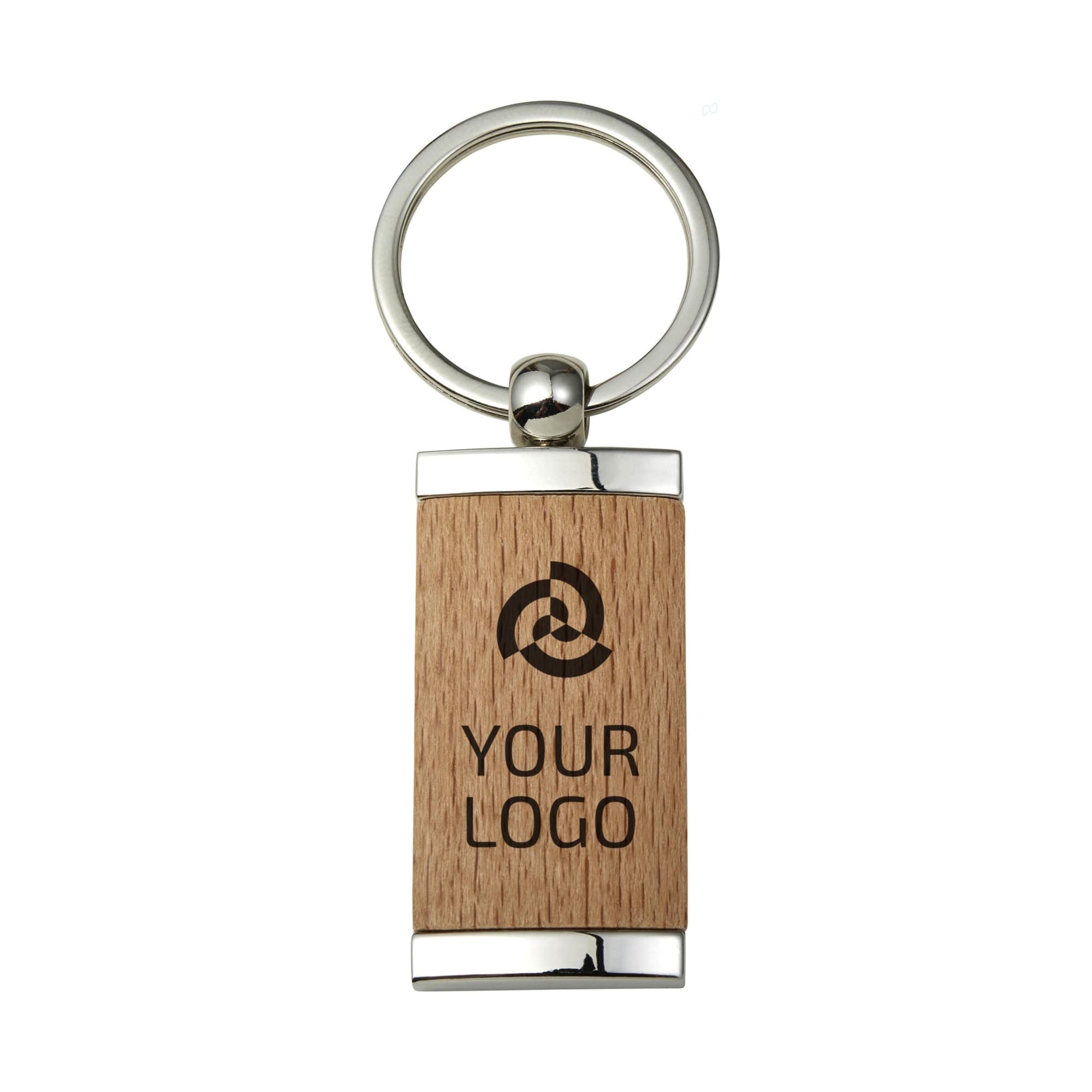Metal and wooden key holder