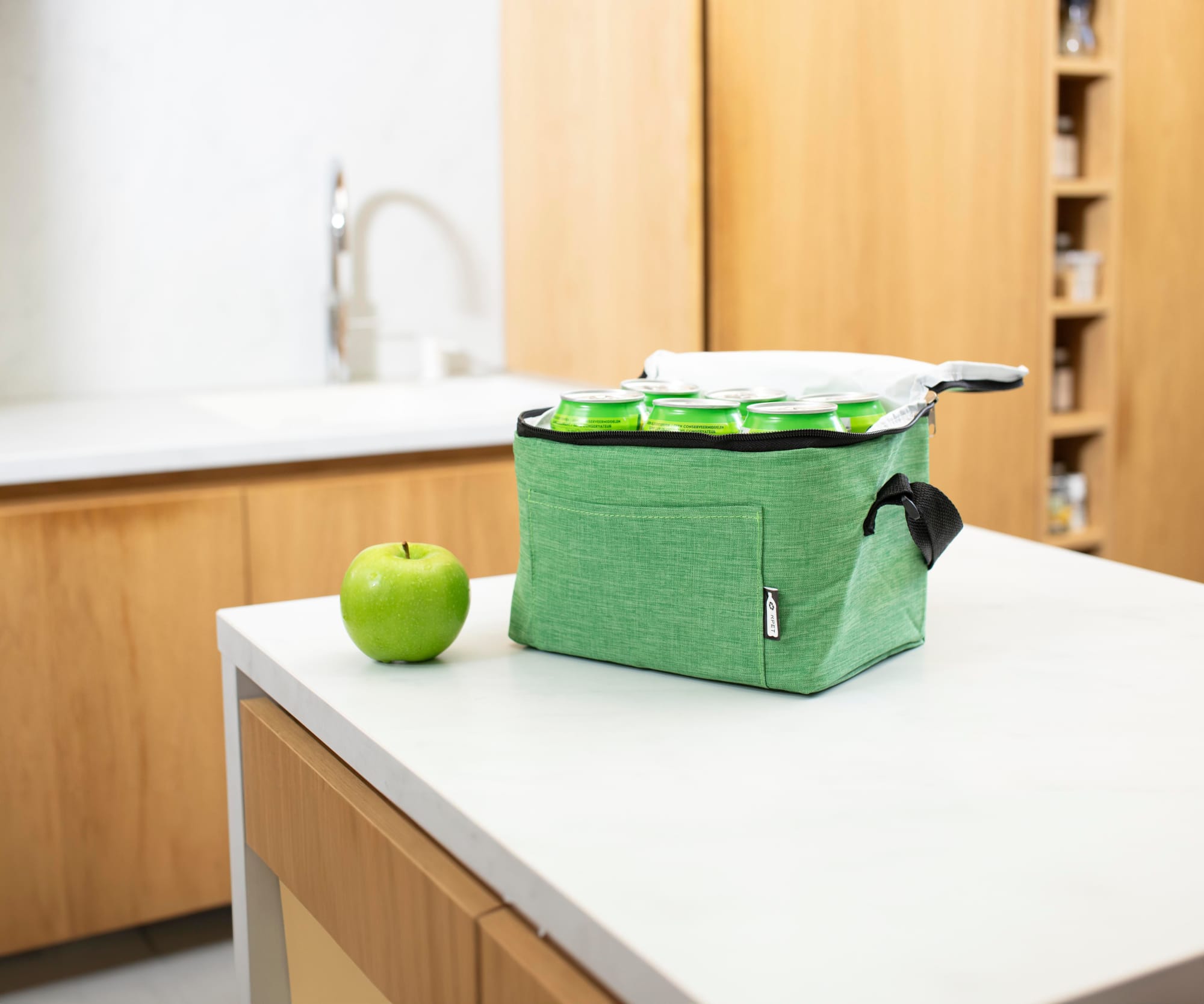 Polyester (600D) and RPET cooler bag