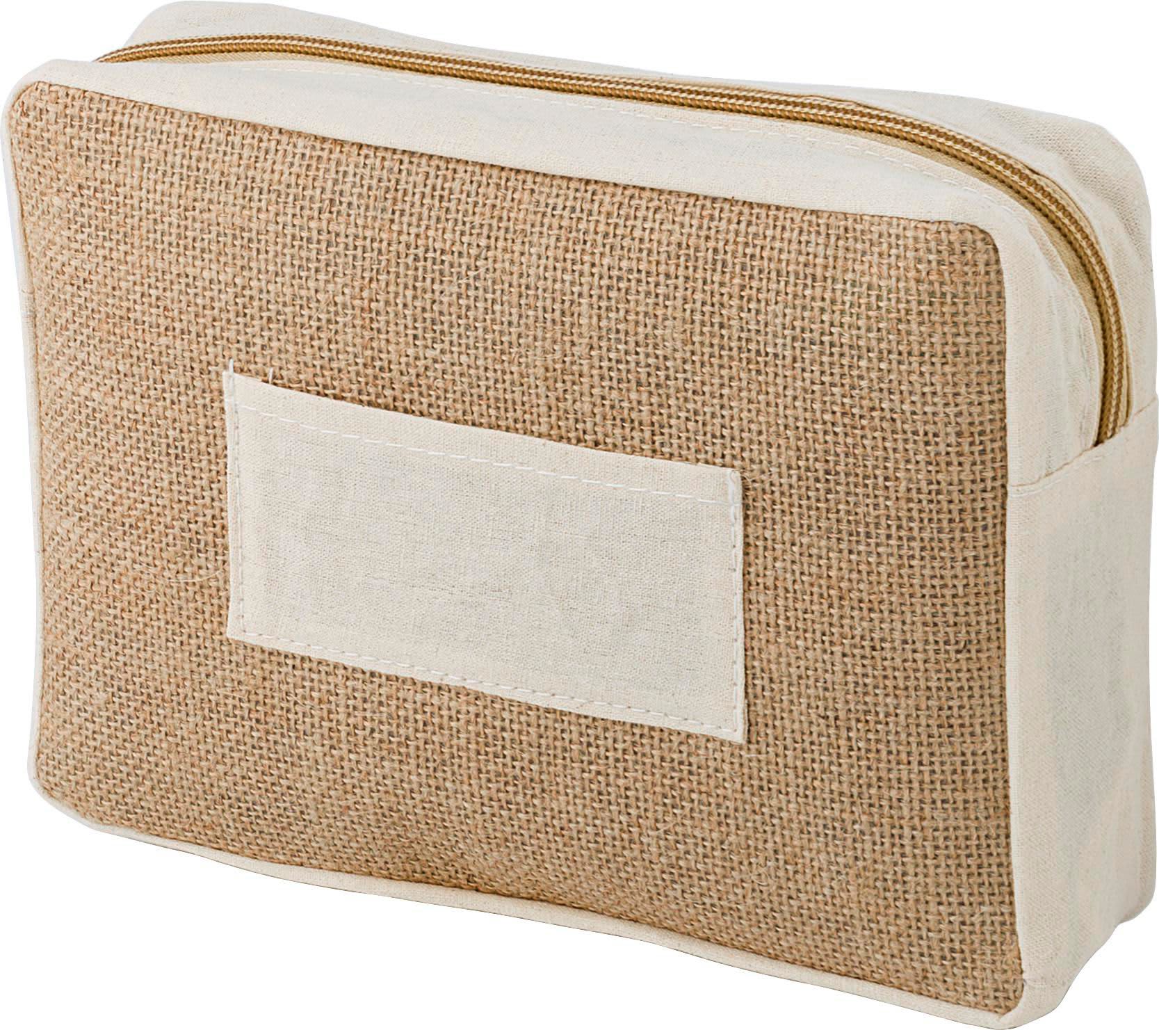Jute toiletry  bag Julian