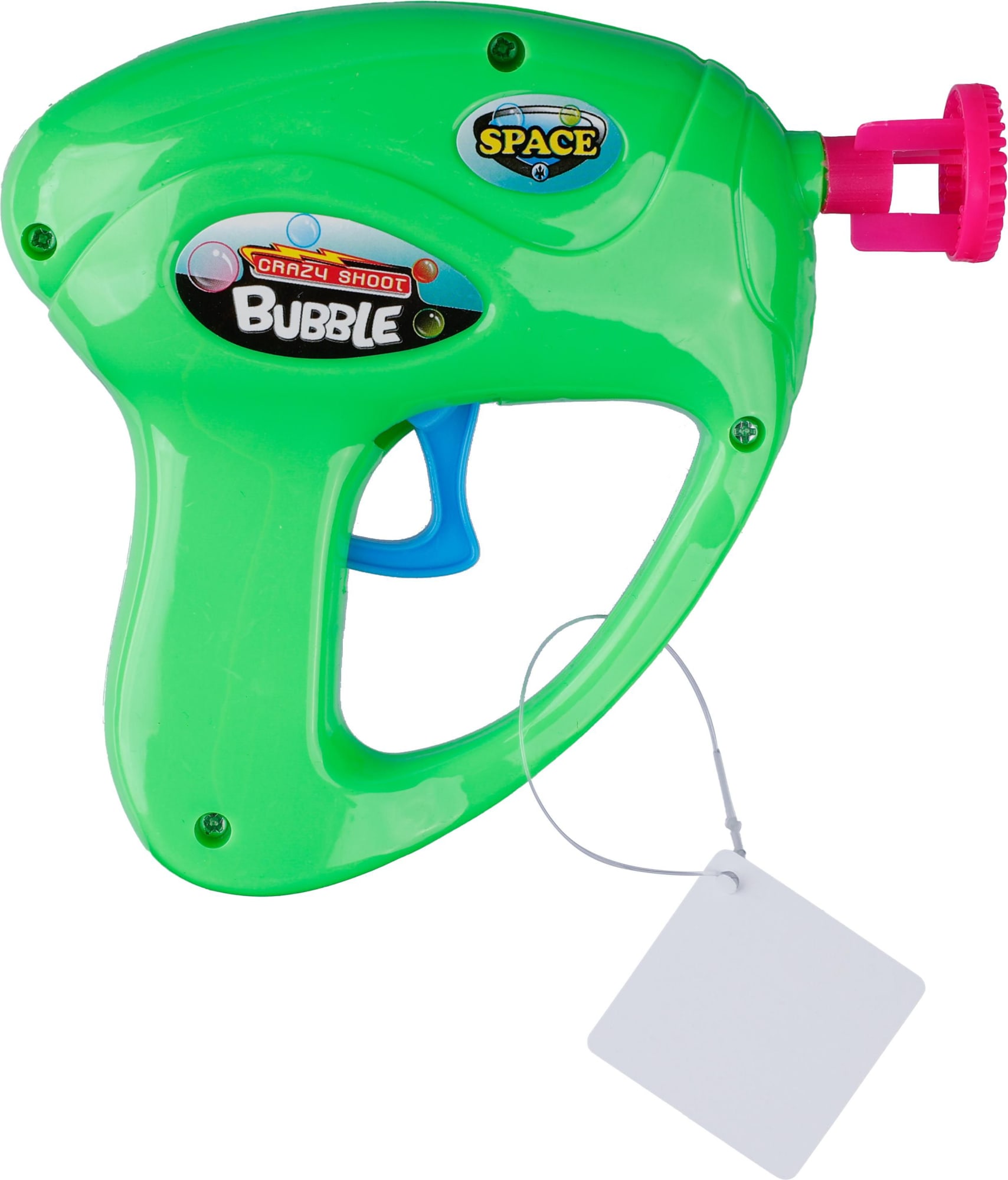 Plastic bubble gun