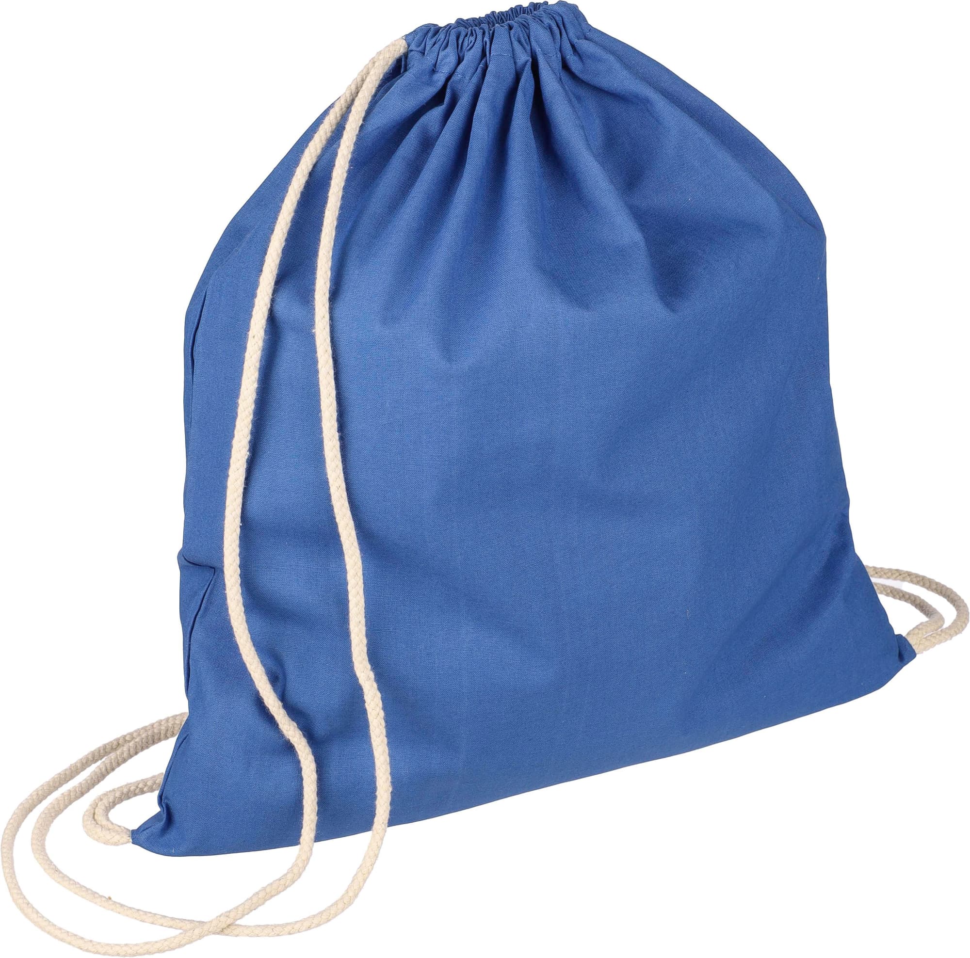 Oeko-Tex cotton (140 gsm) drawstring backpack Bridget
