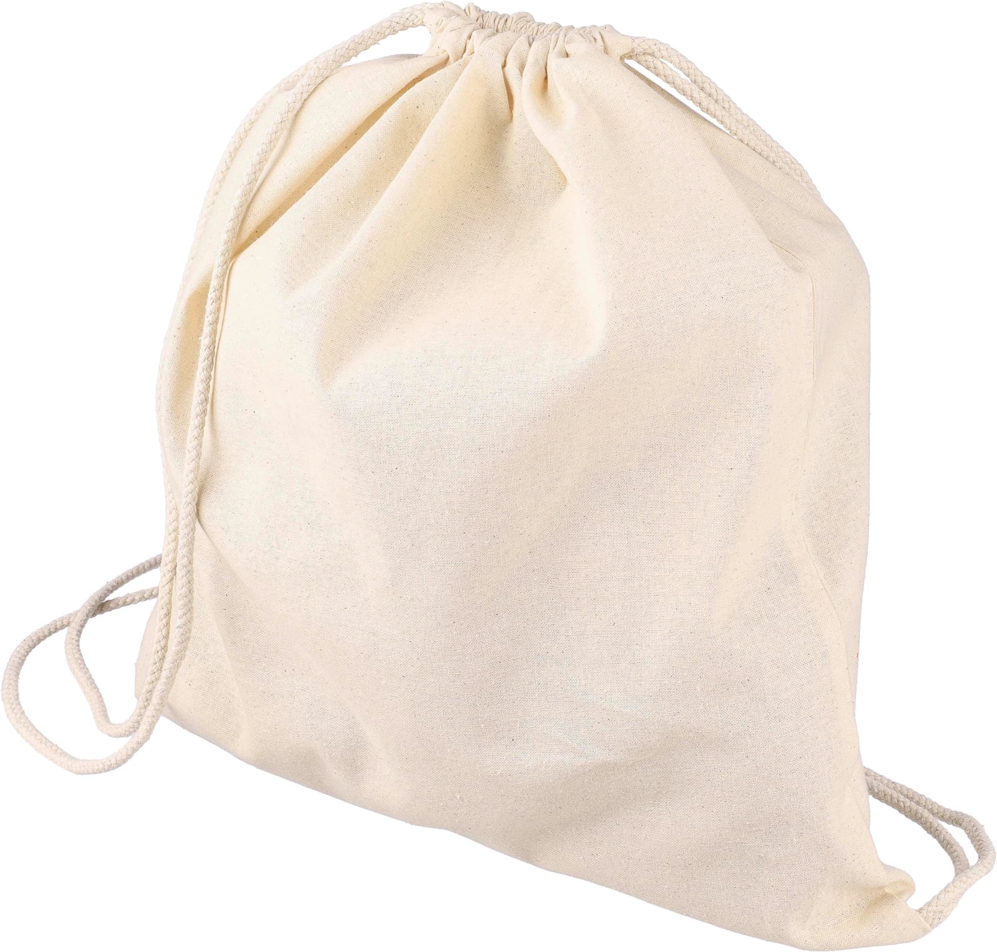 Oeko-Tex cotton (150 gsm) drawstring backpack Georgia