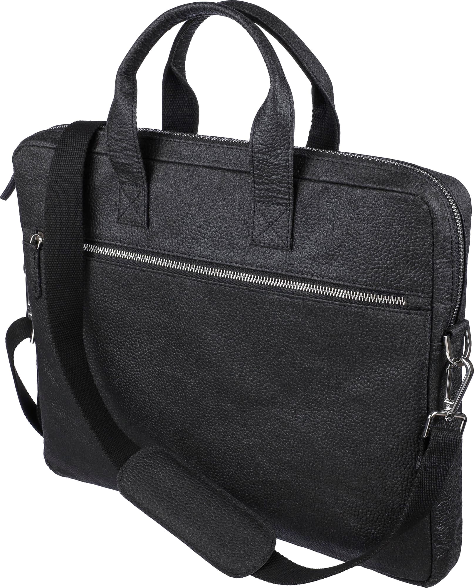 Tomato leather laptop bag Lillian