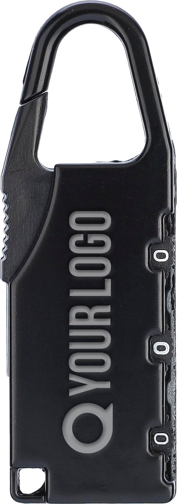 Zinc alloy numeric padlock April