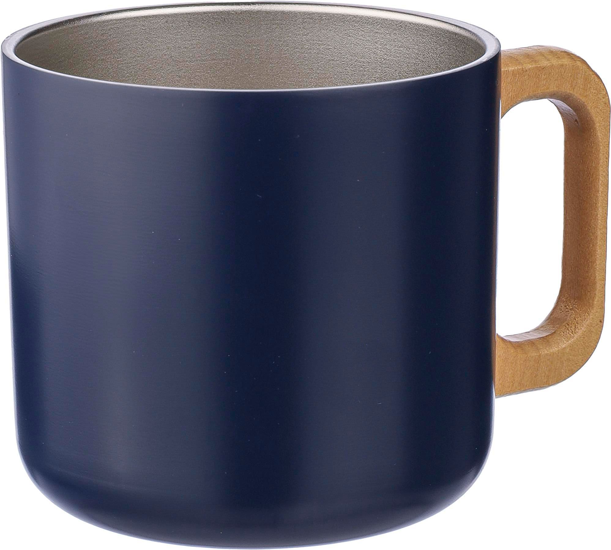 Recycled stainless steel double-walled mug 400 ml Dwight