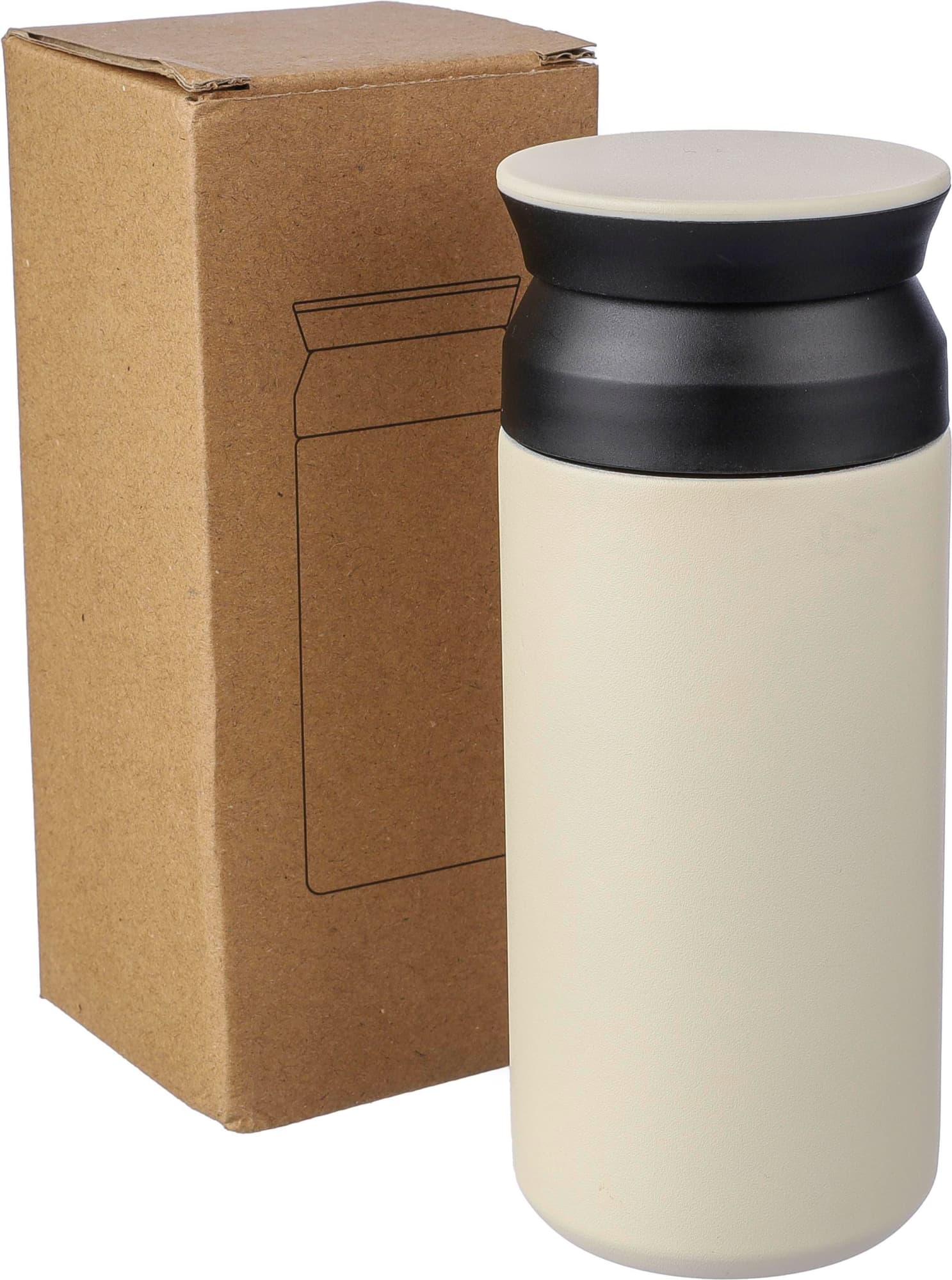 Stainless steel double-walled drinking mug 350 ml Gwen