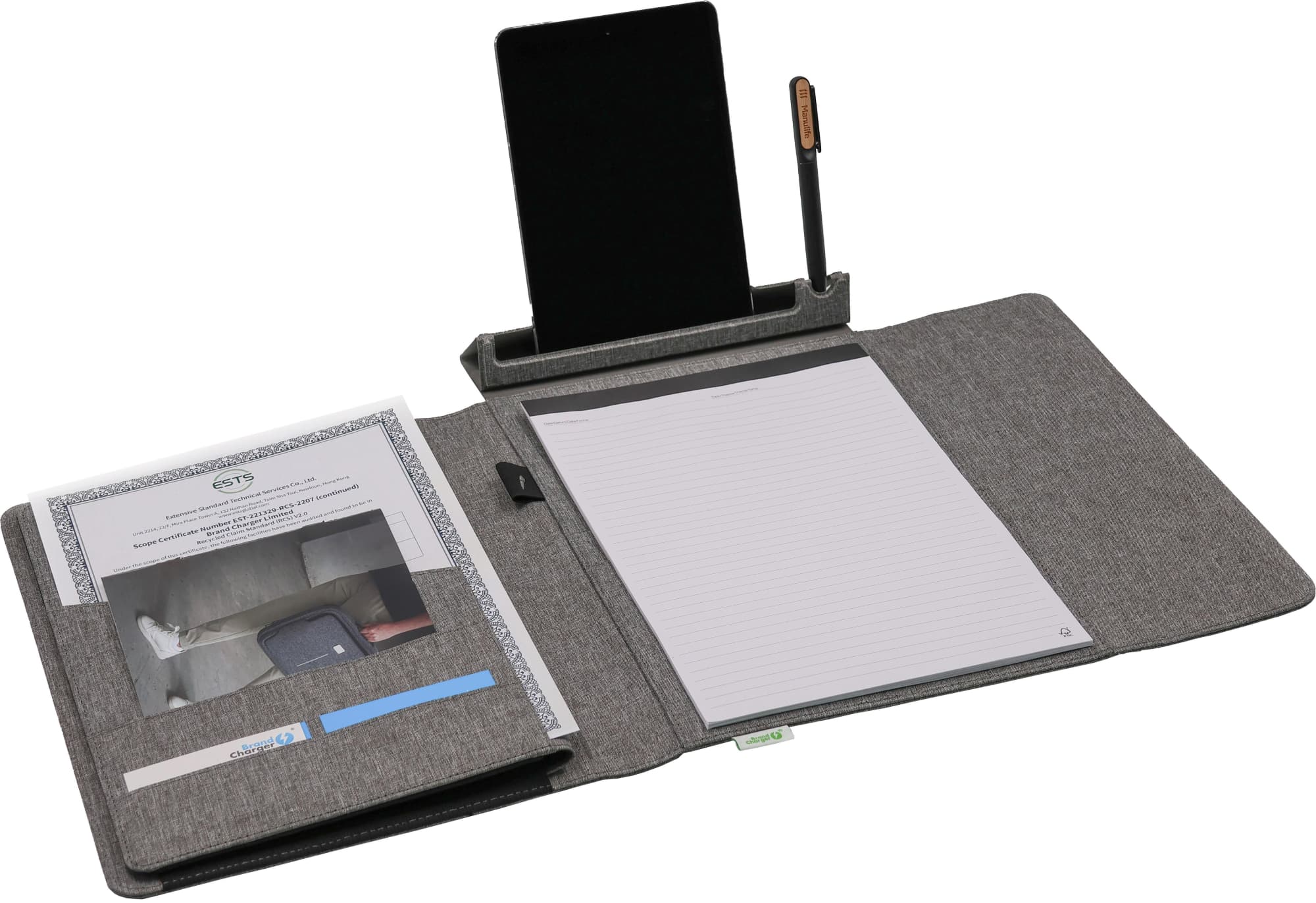 Brandcharger Noty Folio portfolio