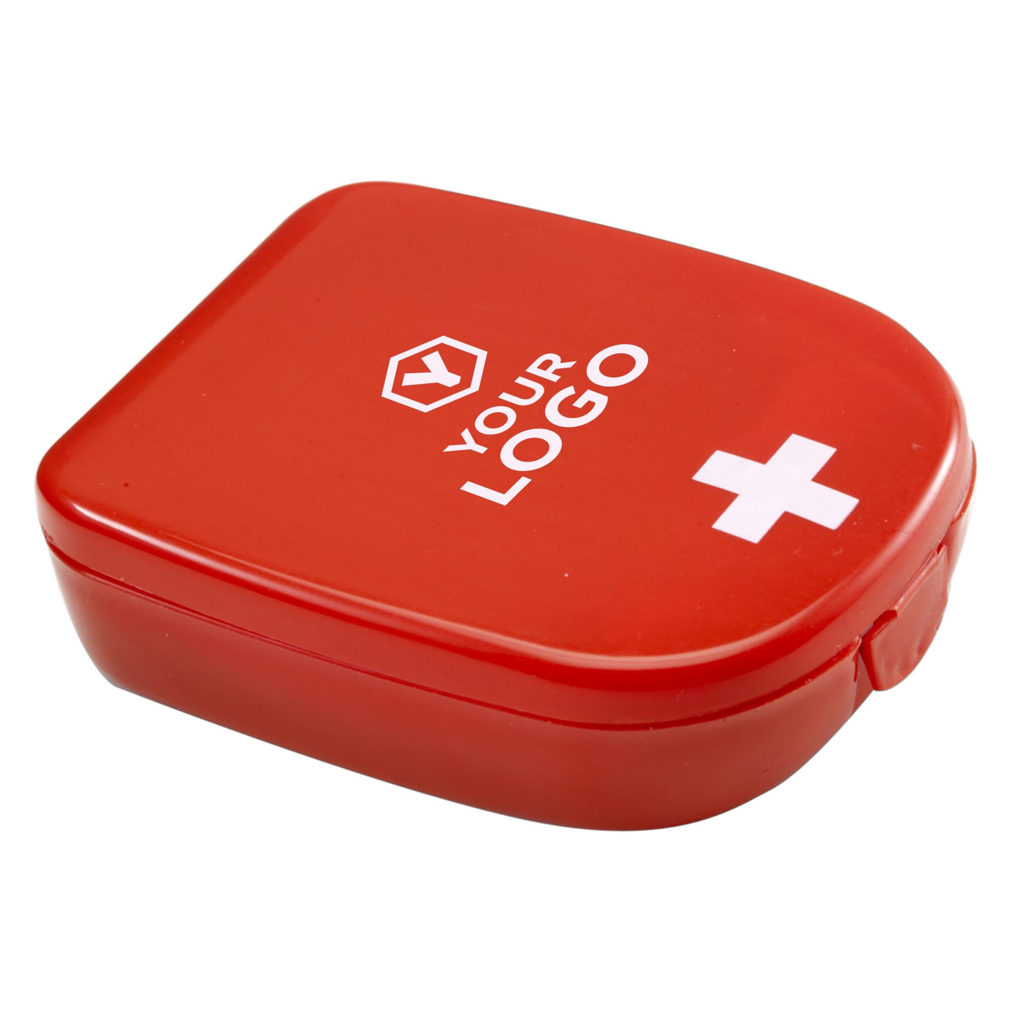 Plastic first aid kit
