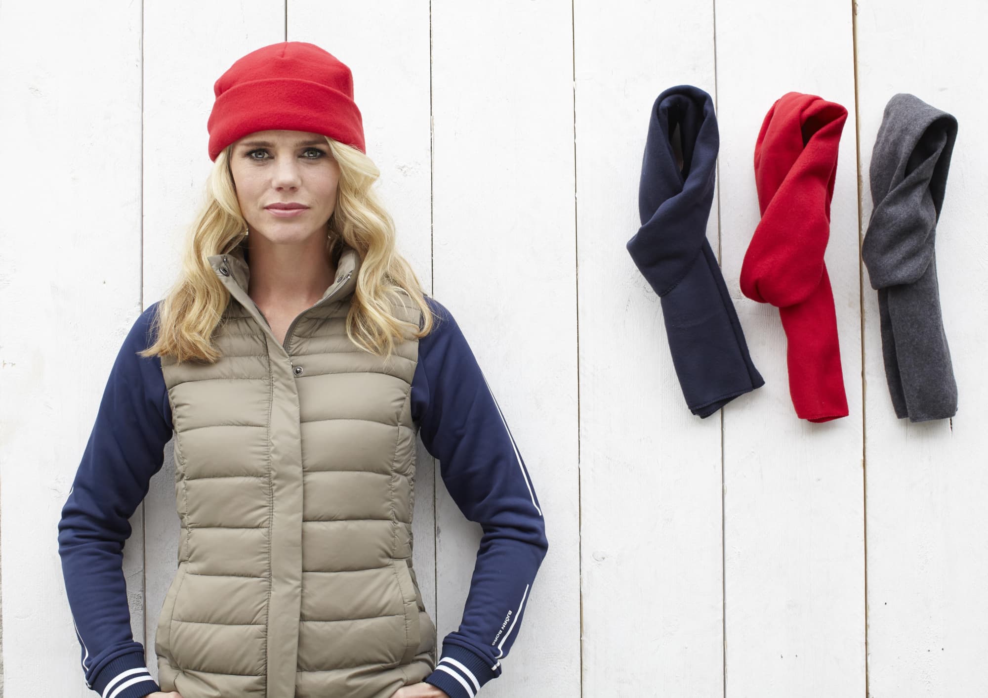 Polyester fleece (200 gr/m²) beanie