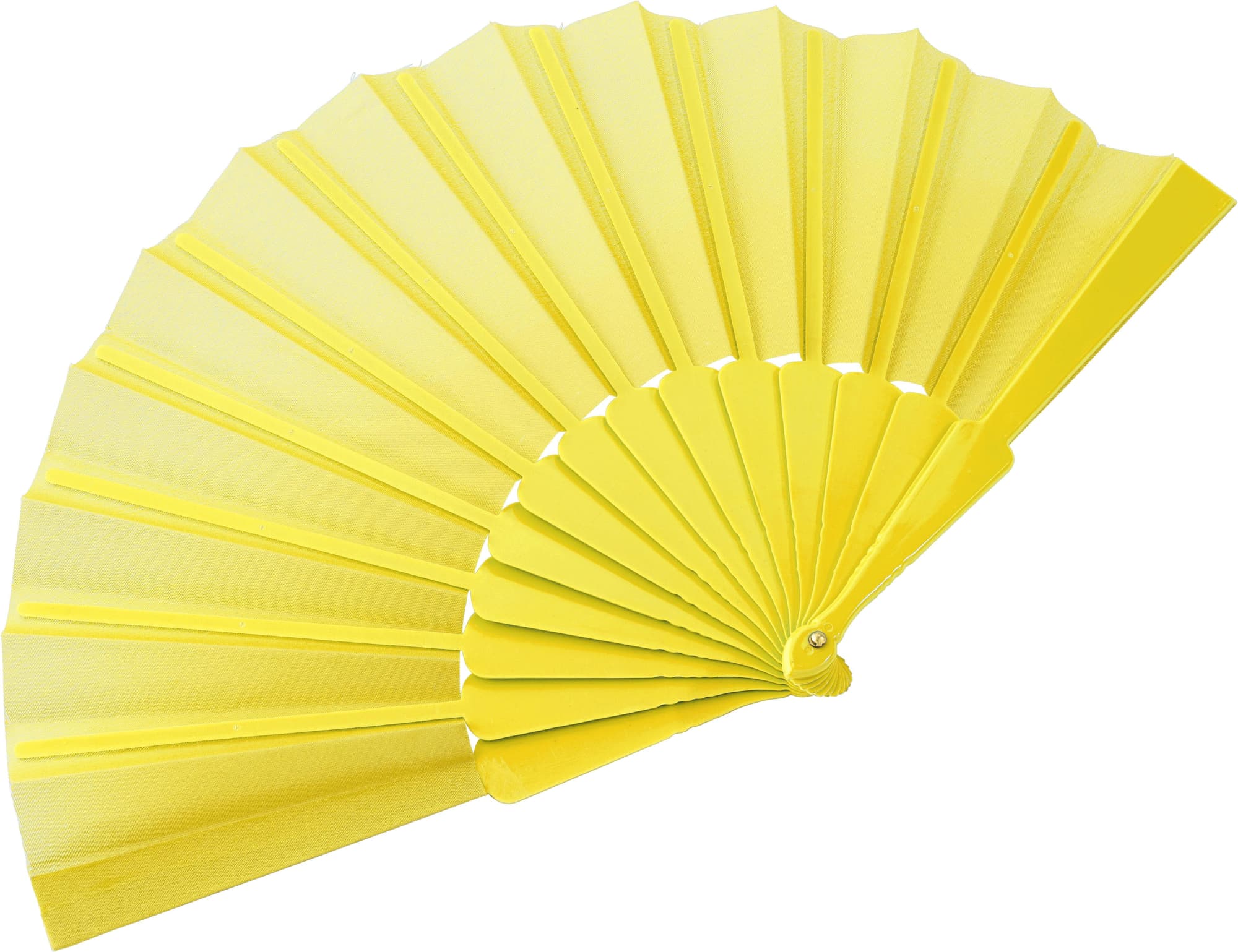 Fabric hand held fan
