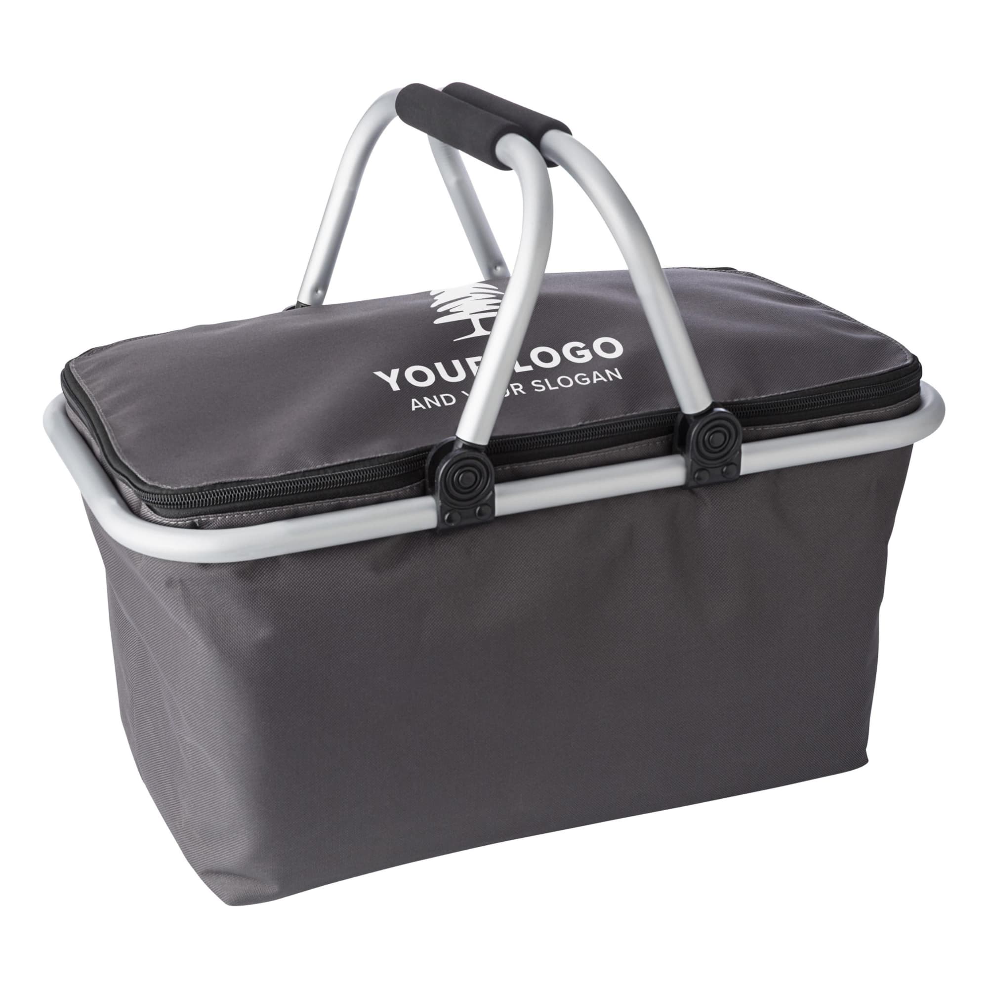 Polyester (320-330 gr/m²) shopping basket.