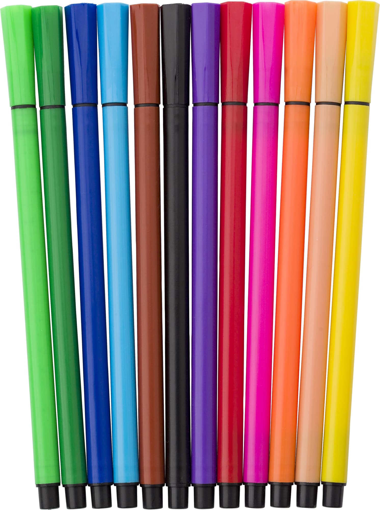12 water-based felt tip pens