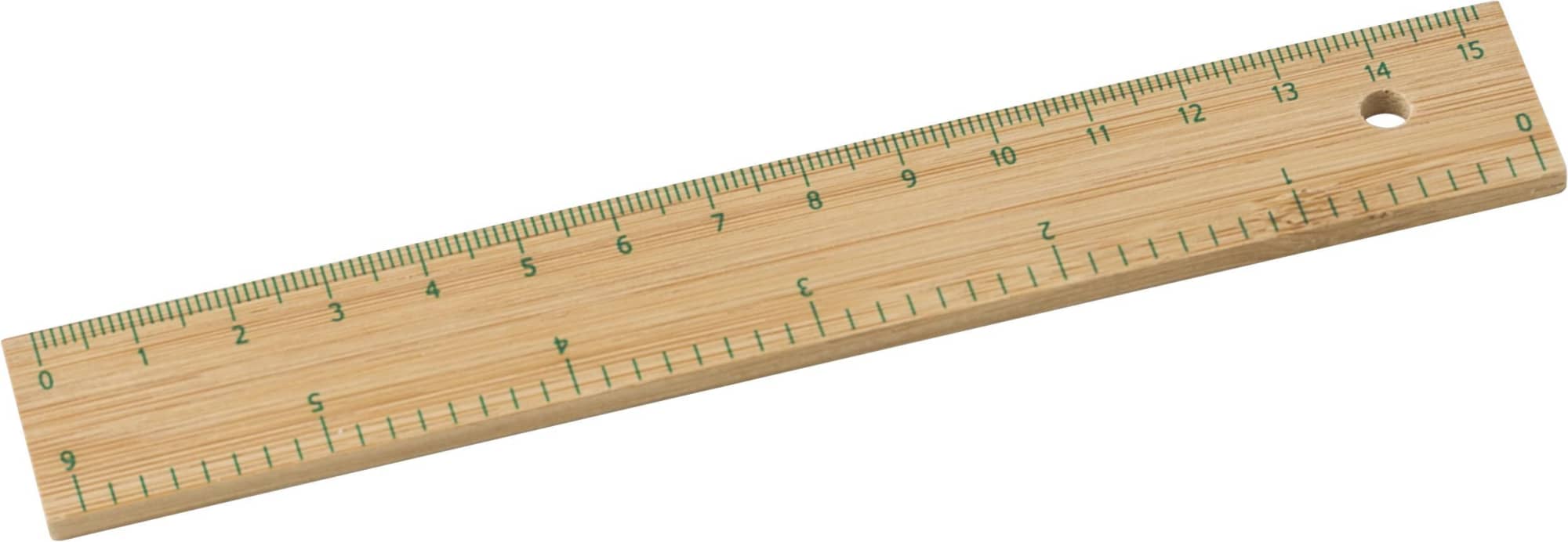 Bamboo ruler