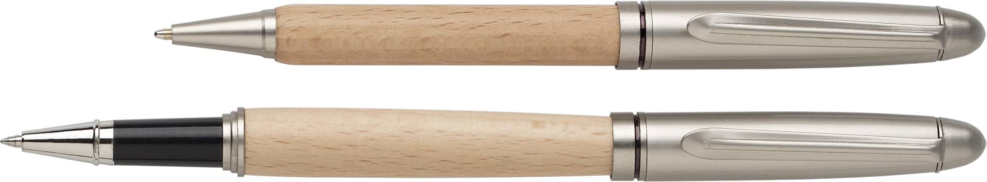 Beechwood writing set