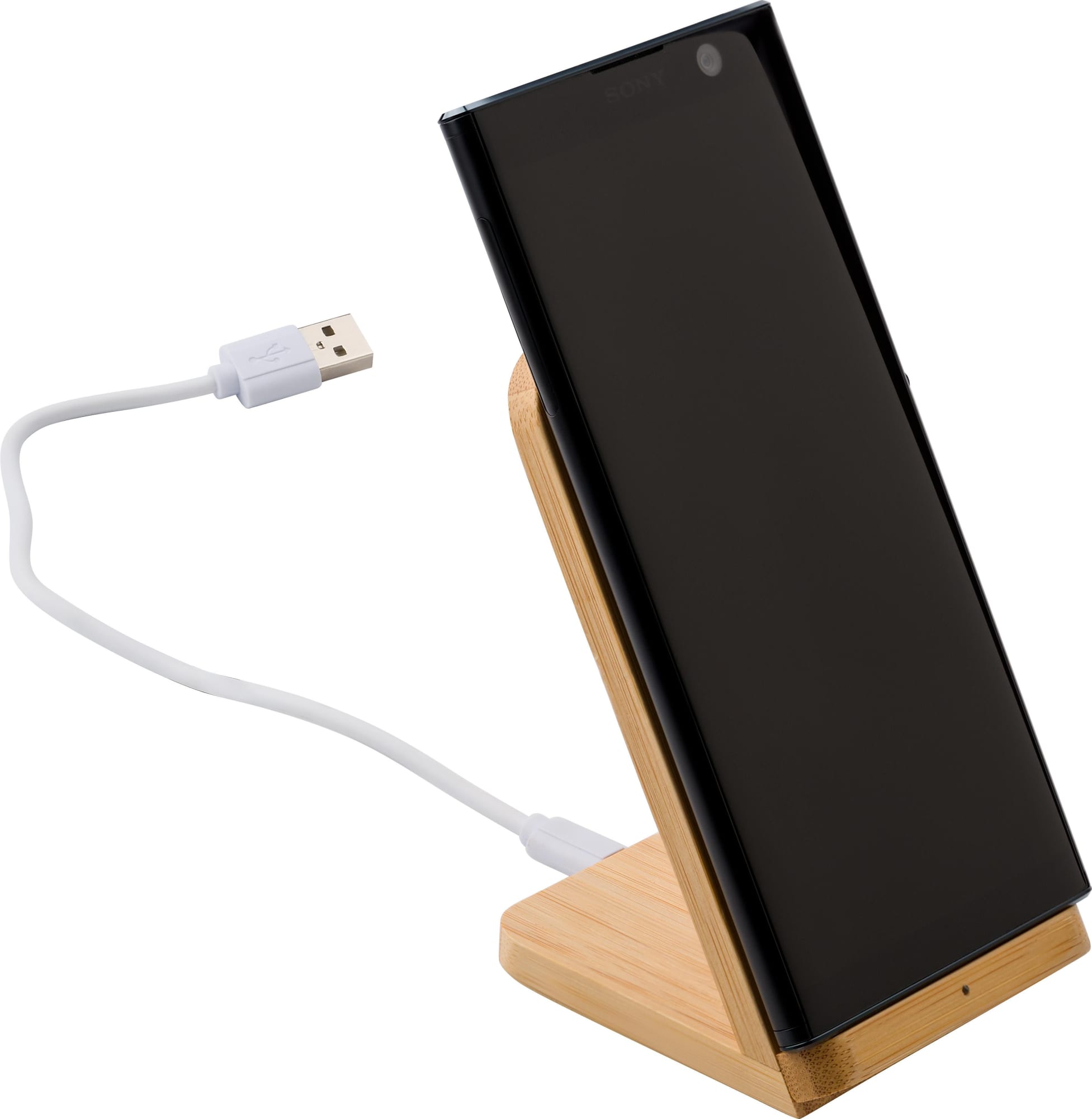 Bamboo wireless charger