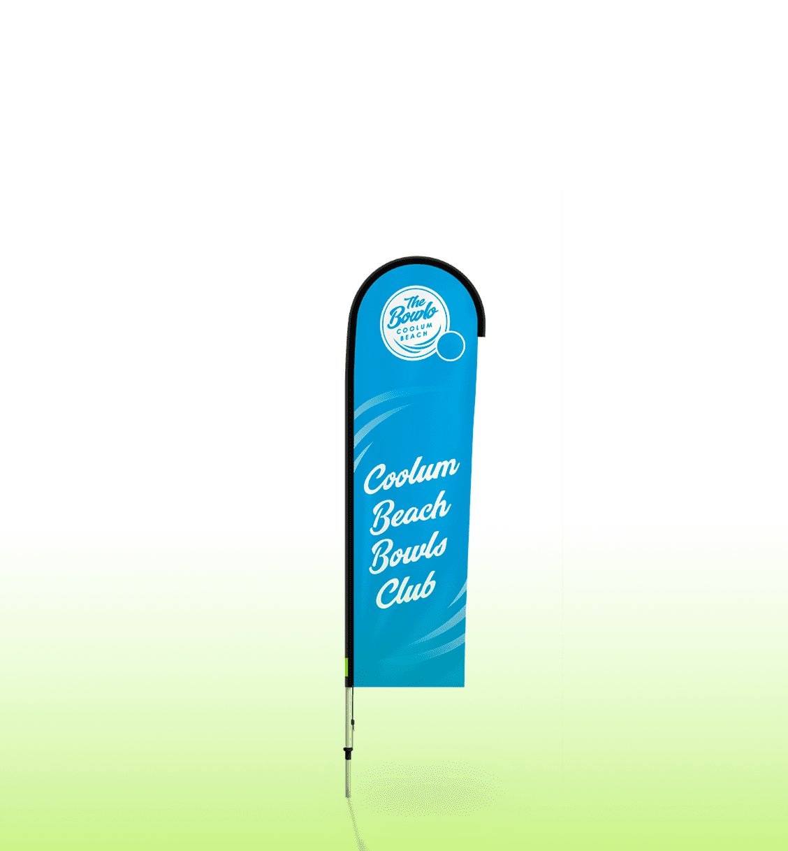 PADDLE BANNER - Small Single Sided Banners - Feather Bow Flag