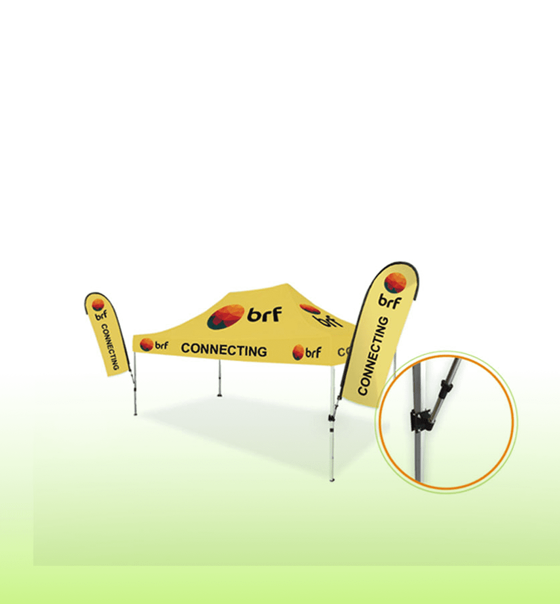 MARQUEE BANNER CLAMP - Marquees to Flying Banners Bracket - Accessories