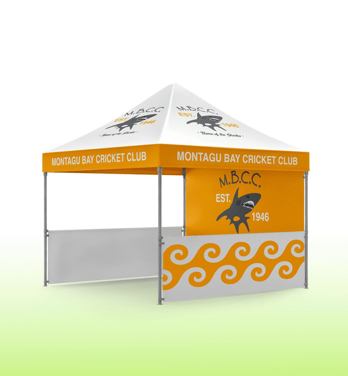 MARQUEE WALL - Half Walls Single Sided Printed - Gazebos Marquees