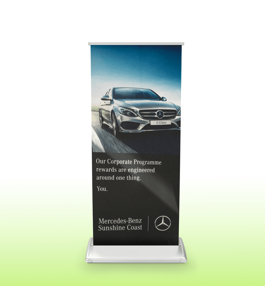 PULL UP BANNER - Premium Base Polyester - Banners