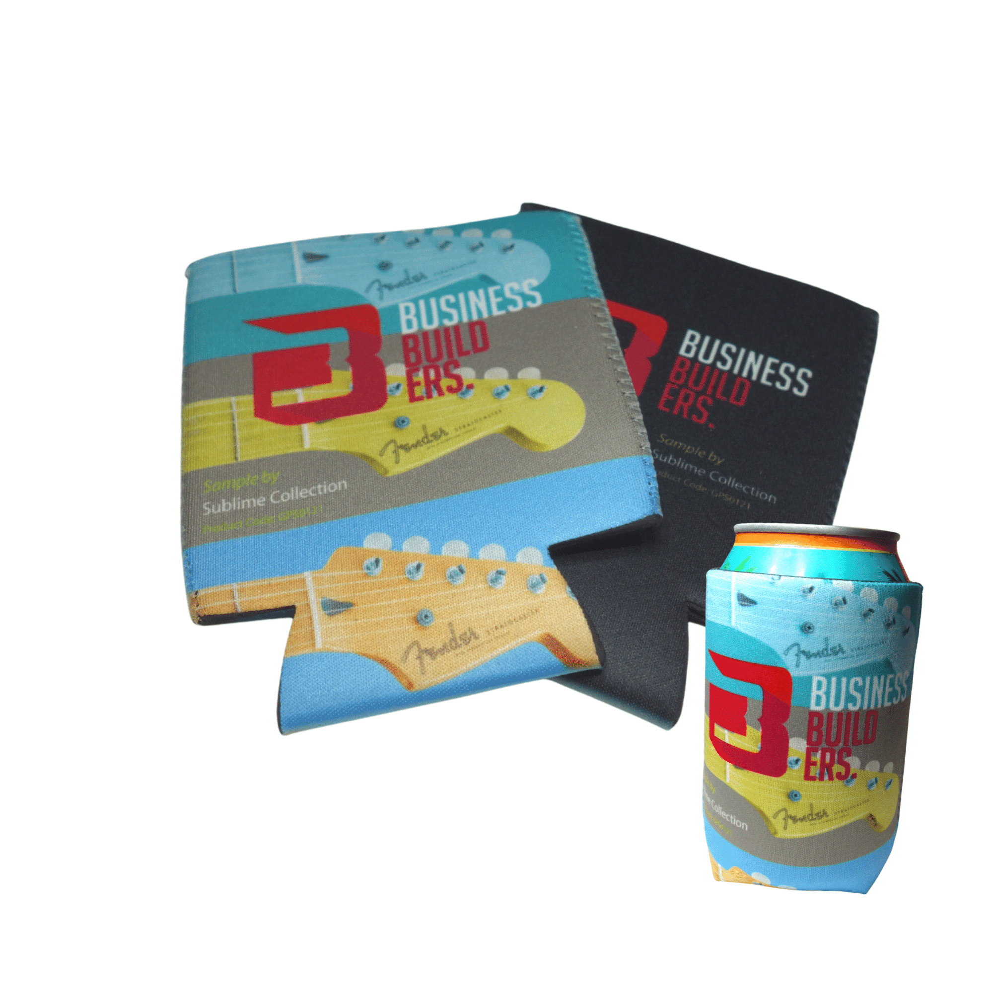 Sublimated Full Colour Slip-on Stubby Holder