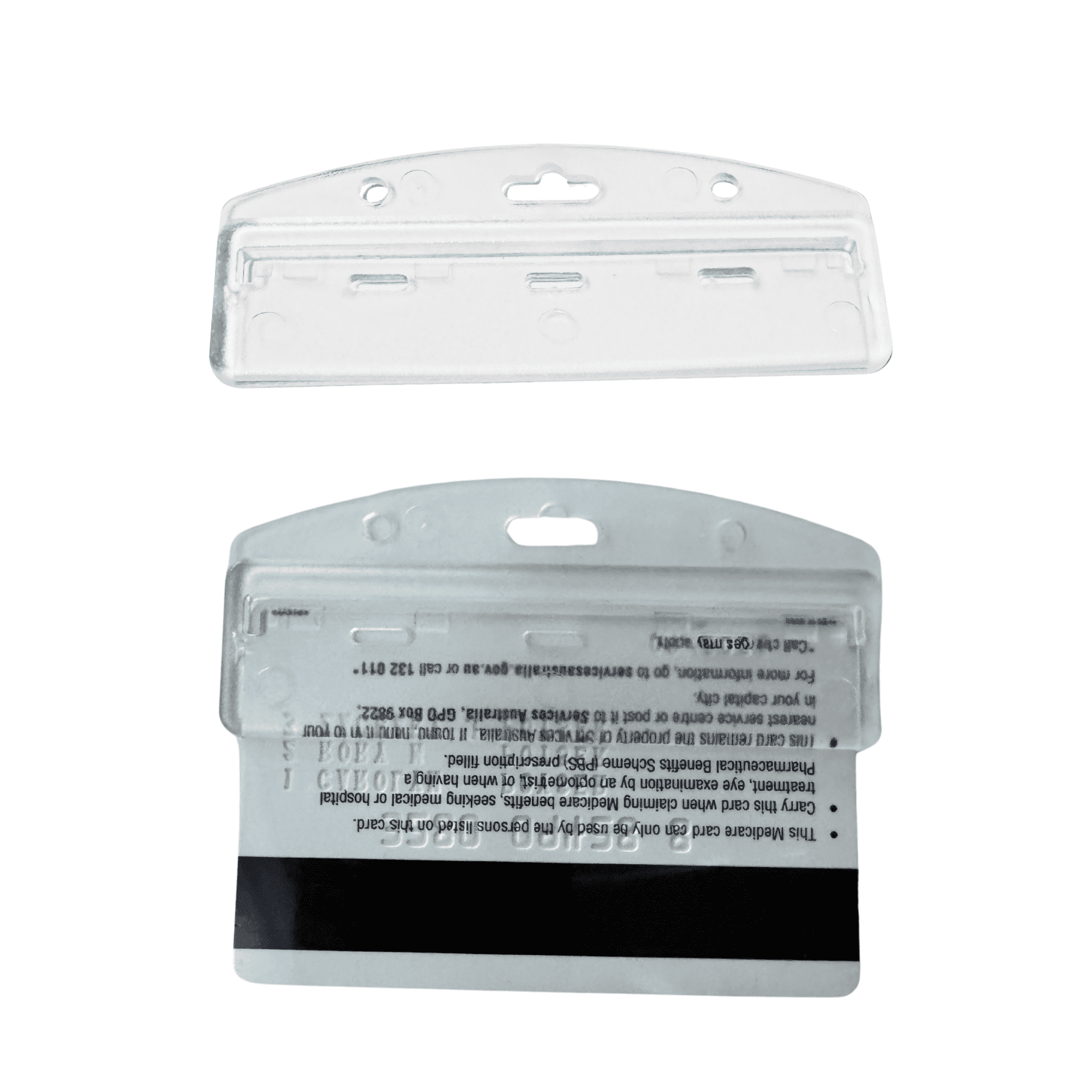 Rigid Multi-grip ID Card Holder