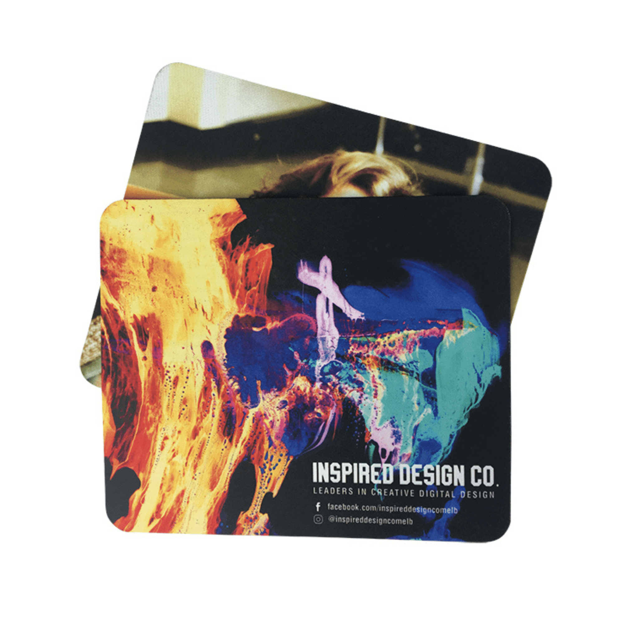 Mouse Mat Small Rectangle Printed Full Colour Locally