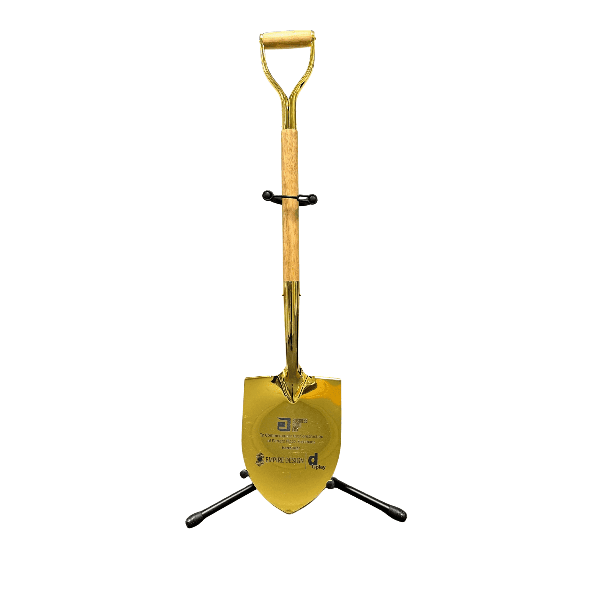 Shovel Simple Display Stand Black