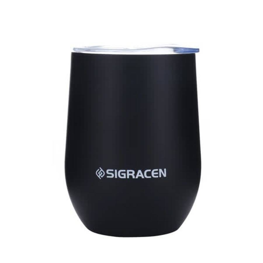 12 oz. Vacuum Insulated Wine Tumbler With Lid