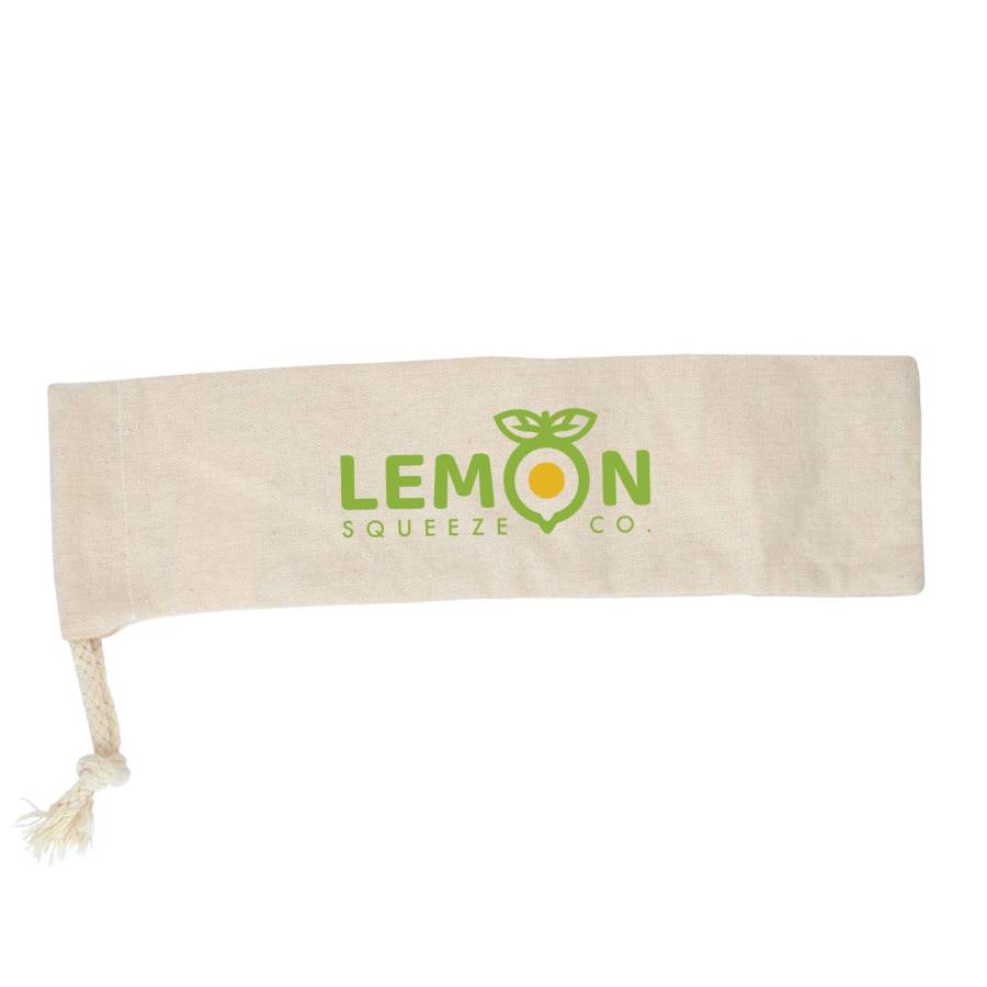 Calico Drawstring Pouch