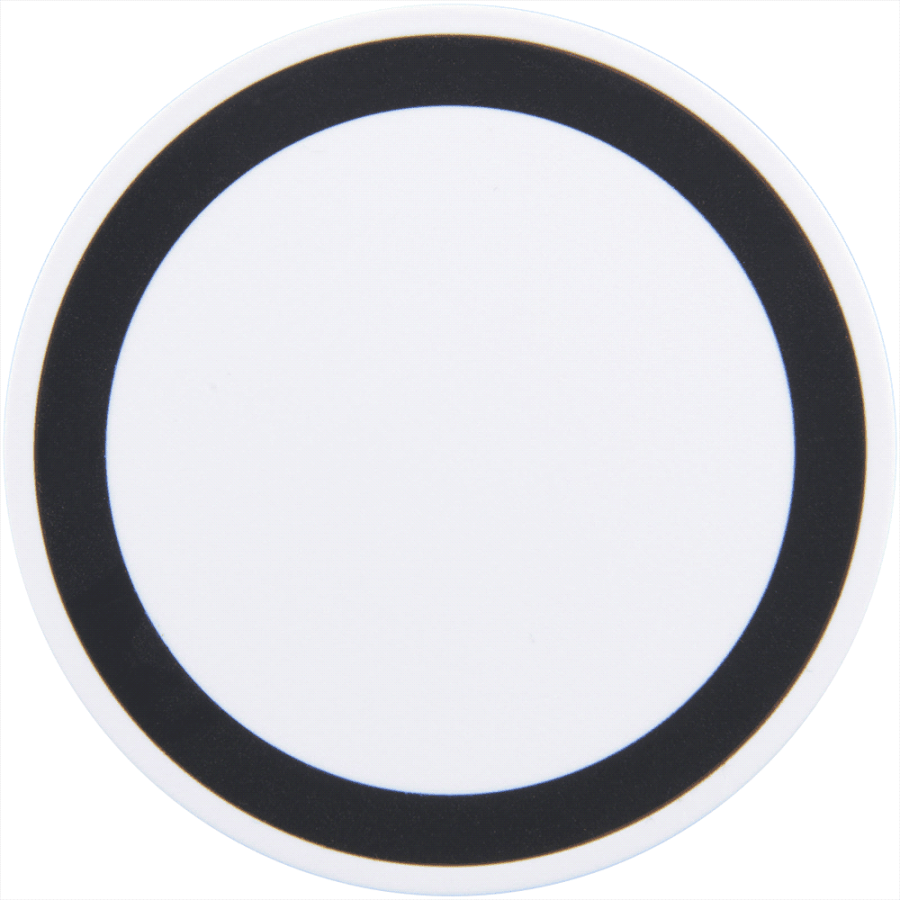 Freal Wireless Charging Pad, White/Solid Black