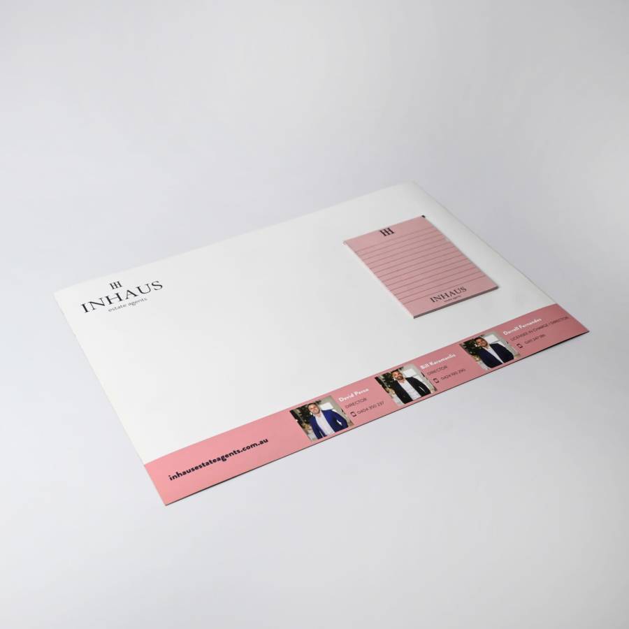A3 Magnetic Whiteboard with Notepad